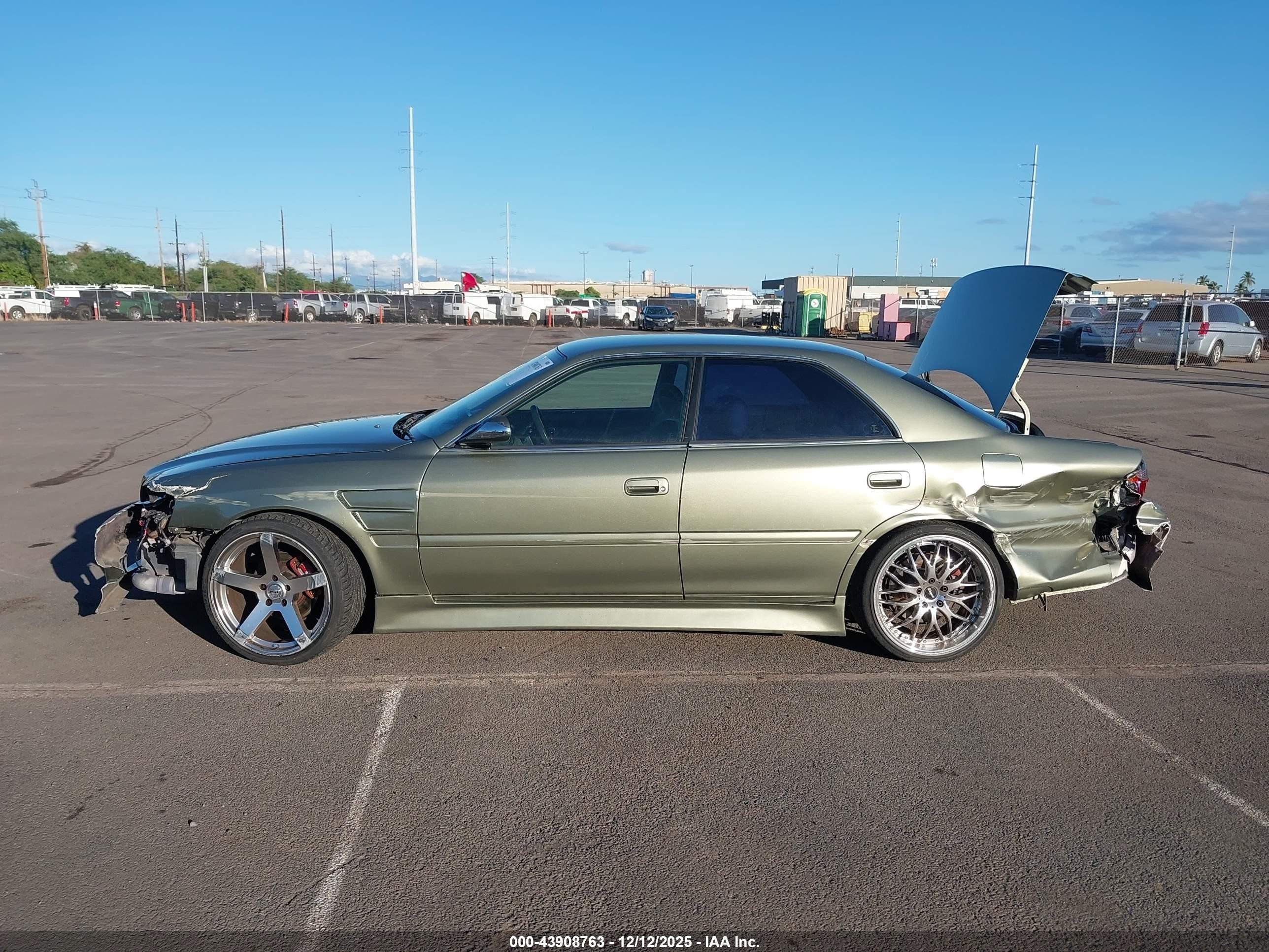 1997 Toyota Chaser   Зеленый vin: JZX1000039797    
