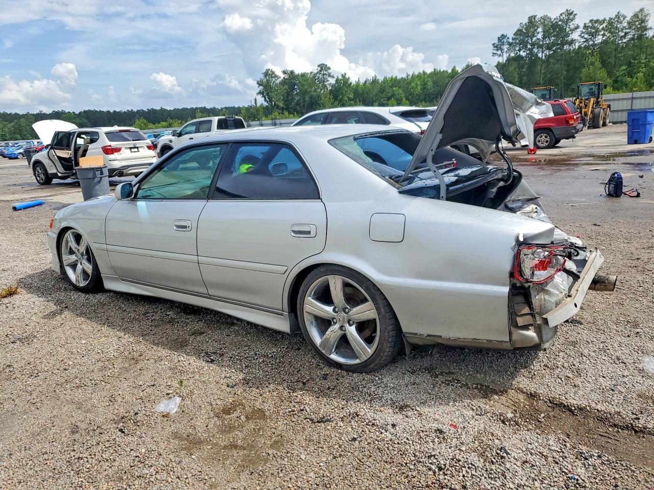 1997 Toyota Chaser Silver vin: JZX1000049744