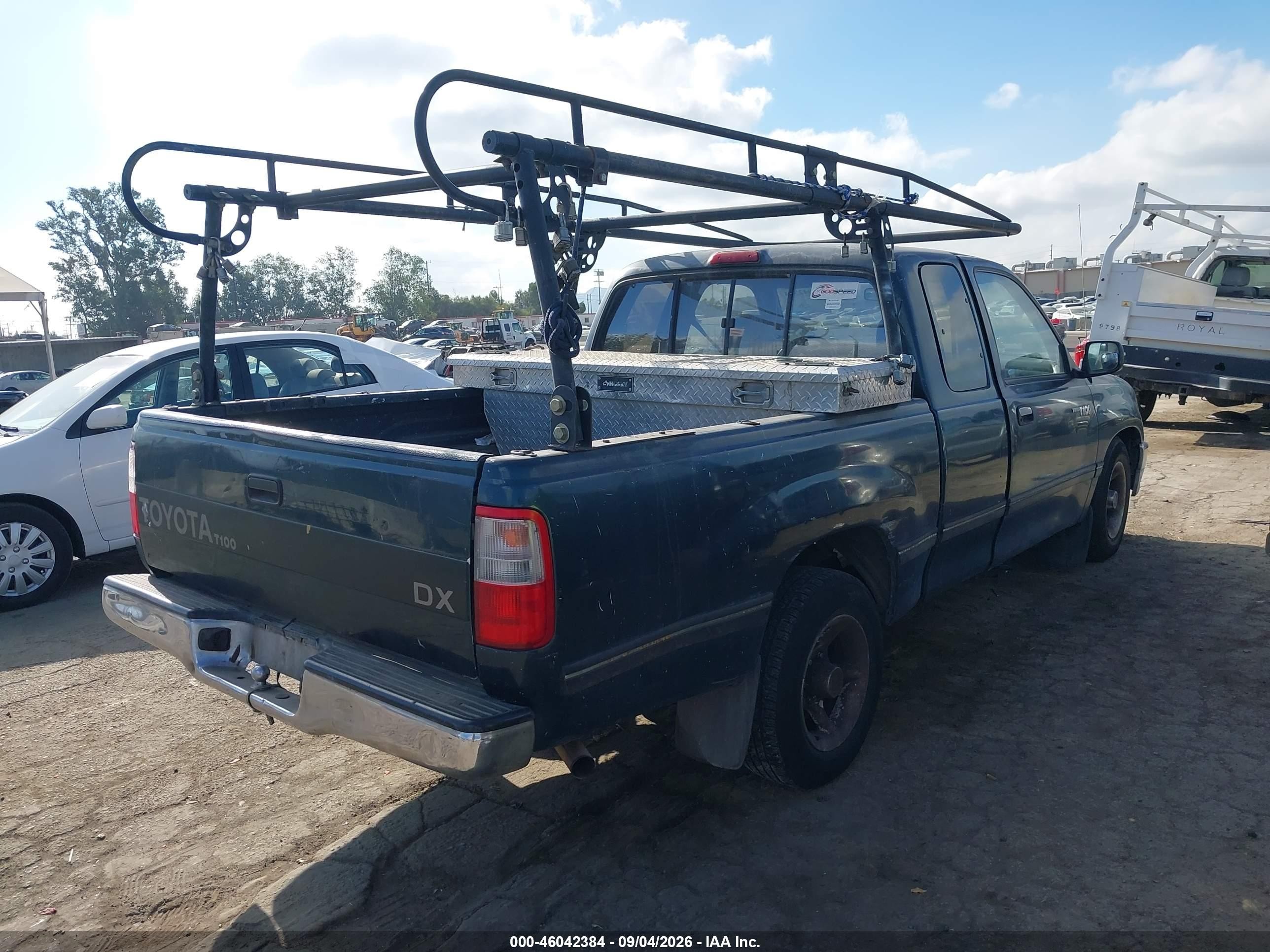 1995 Toyota T100 Xtracab/dx Green vin: Jt4VD12ExS0014340