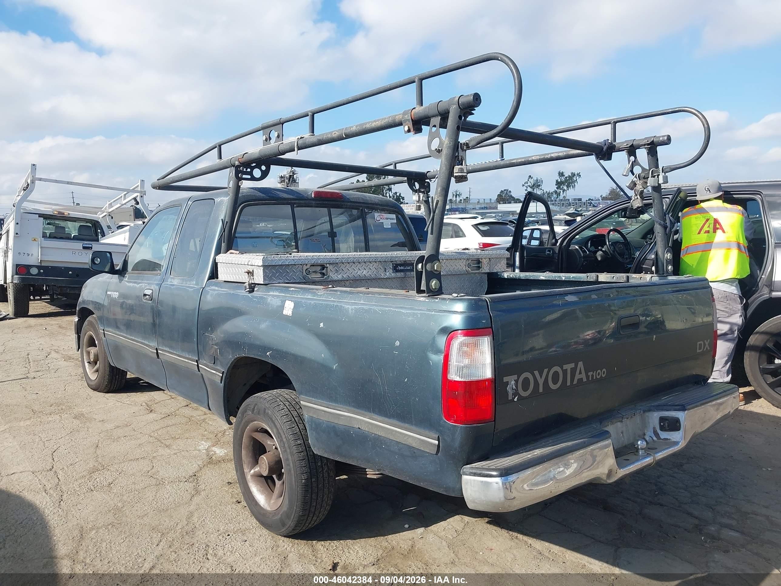 1995 Toyota T100 Xtracab/dx Green vin: Jt4VD12ExS0014340