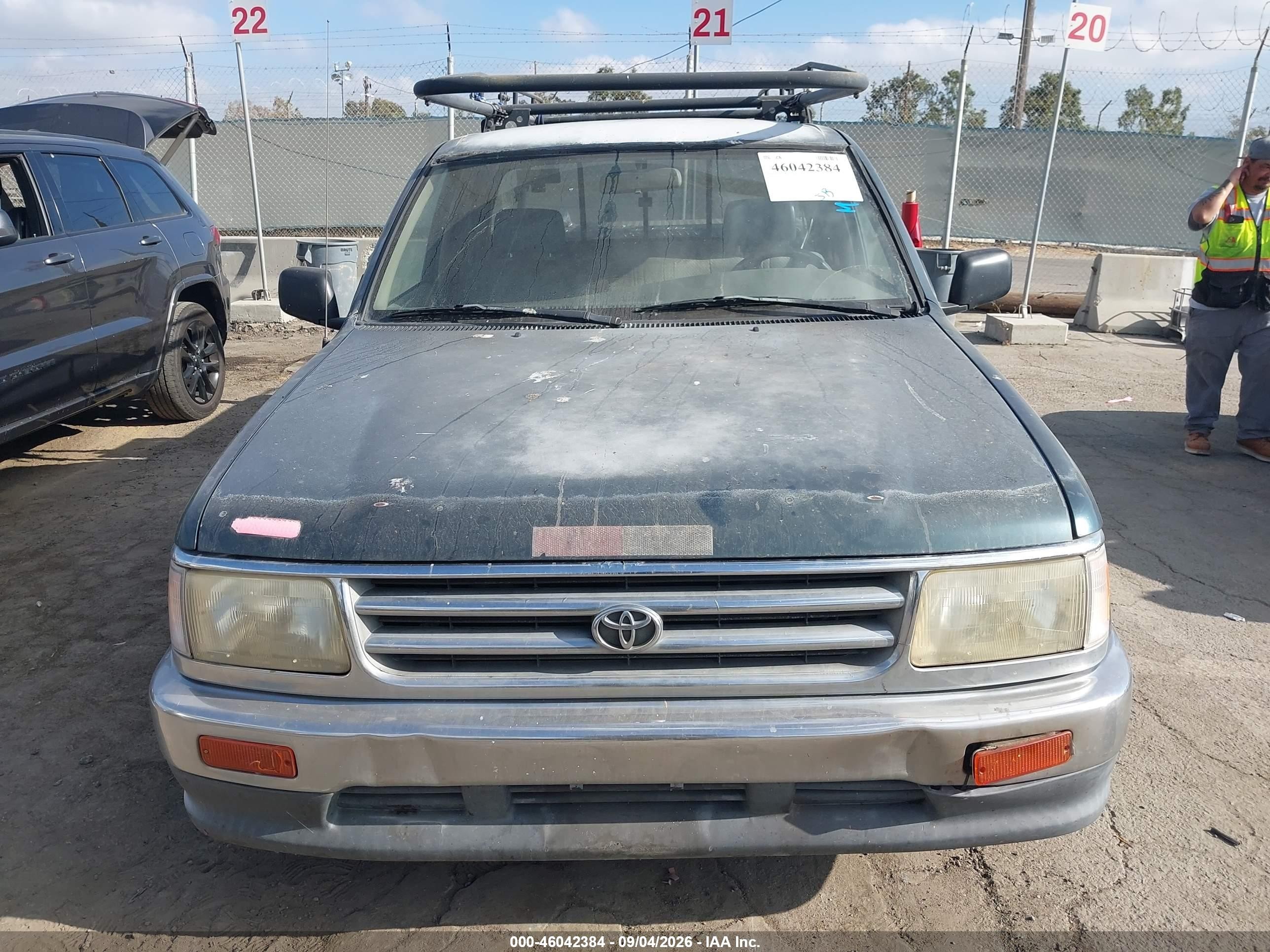 1995 Toyota T100 Xtracab/dx Green vin: Jt4VD12ExS0014340