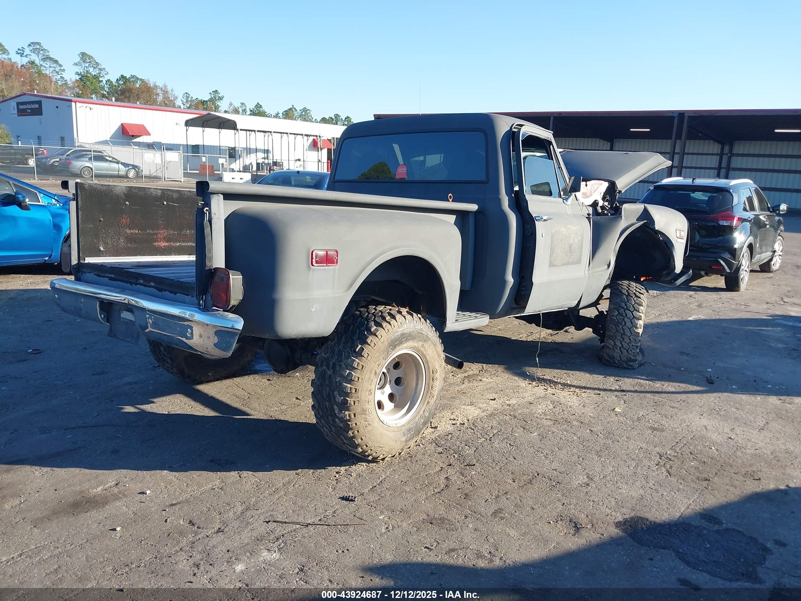 1971 Chevrolet C10   Серый vin: KE141F602760     