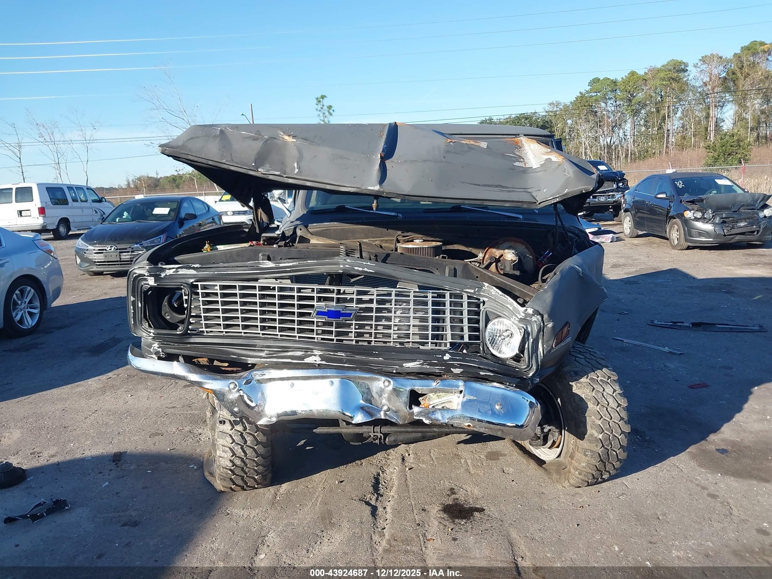 1971 Chevrolet C10   Серый vin: KE141F602760     