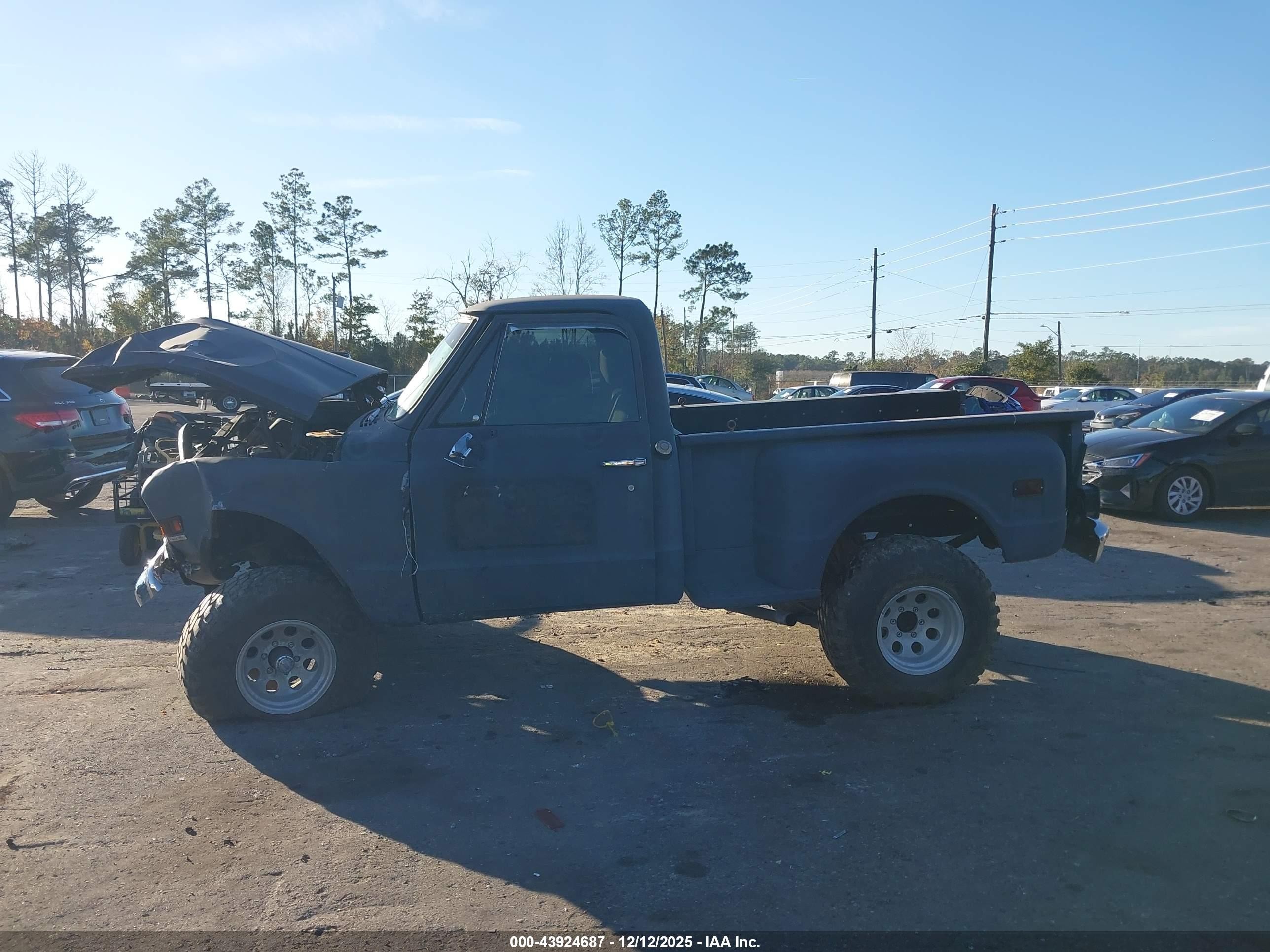 1971 Chevrolet C10   Серый vin: KE141F602760     