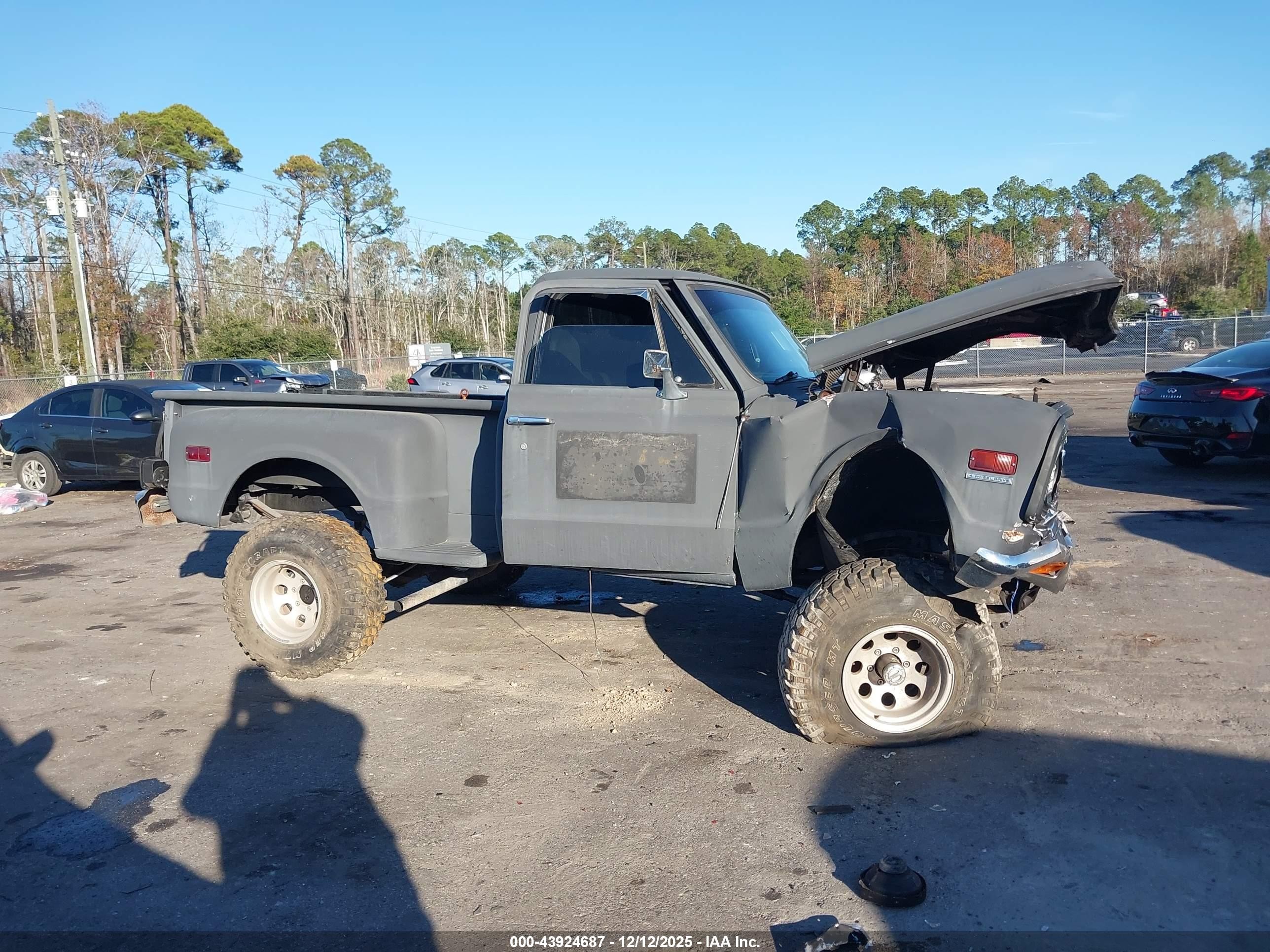 1971 Chevrolet C10   Серый vin: KE141F602760     