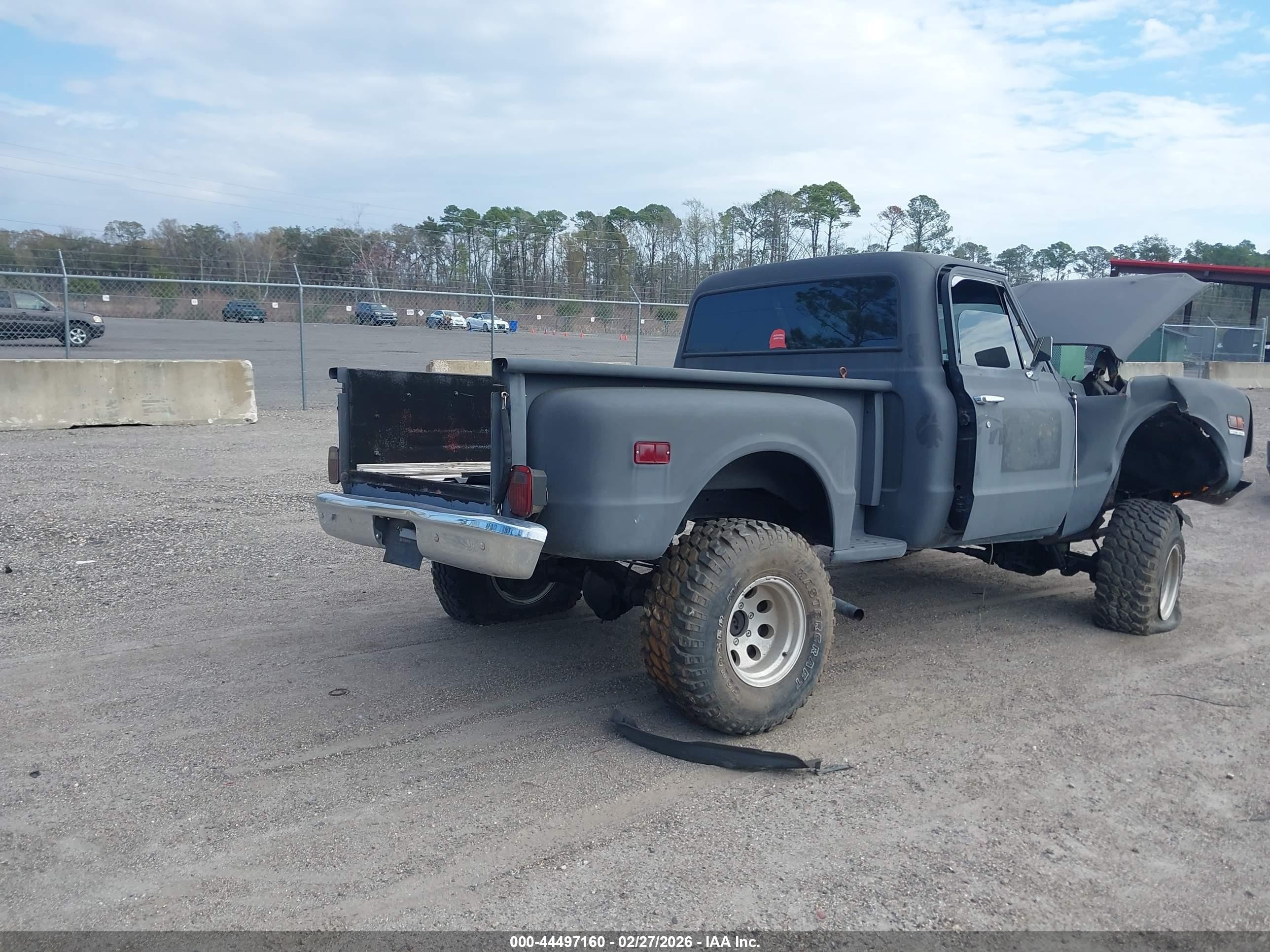 1971 Chevrolet C10   Черный vin: KE141F602760     