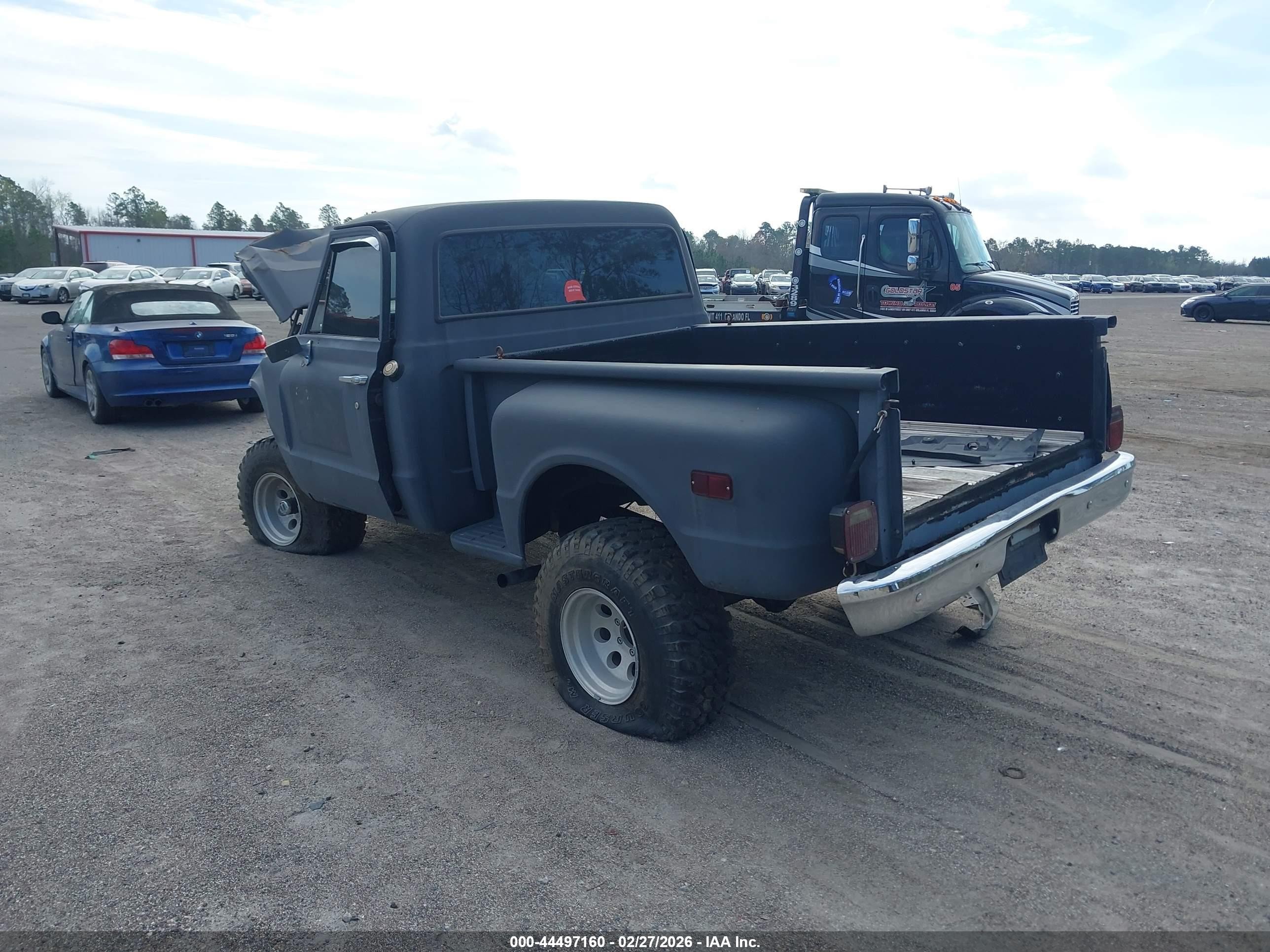 1971 Chevrolet C10   Черный vin: KE141F602760     