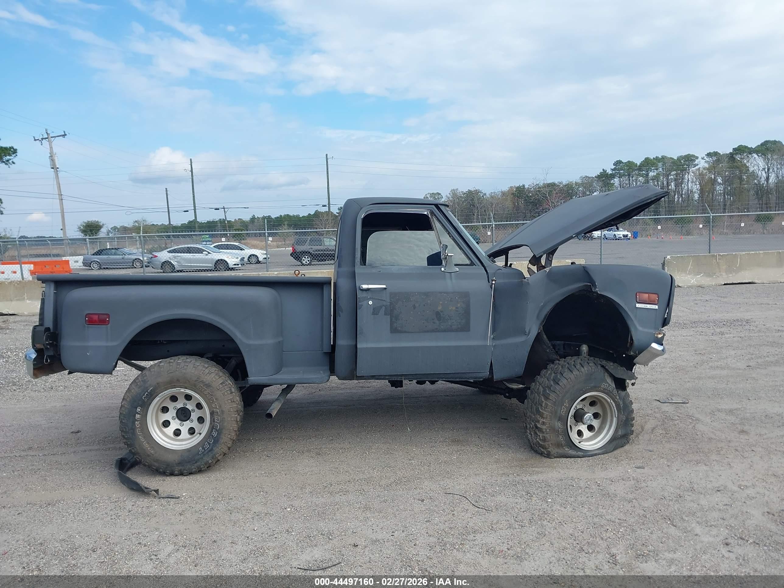 1971 Chevrolet C10   Черный vin: KE141F602760     