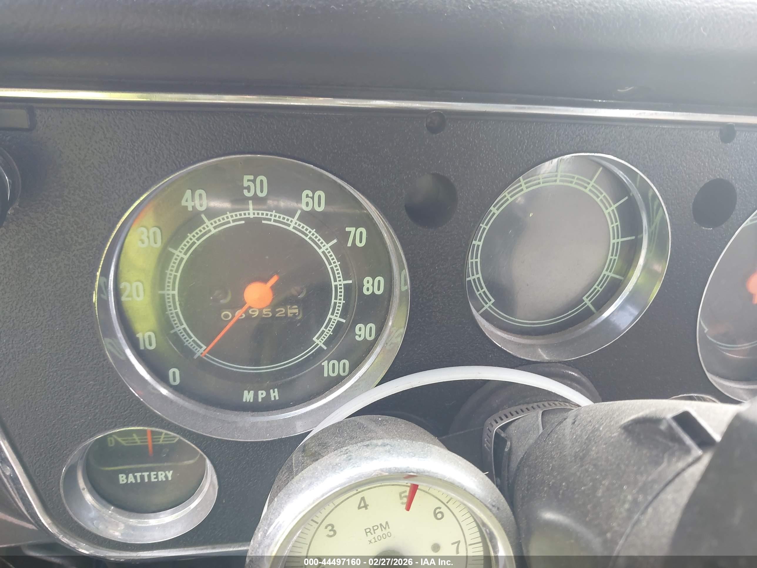 1971 Chevrolet C10   Черный vin: KE141F602760     