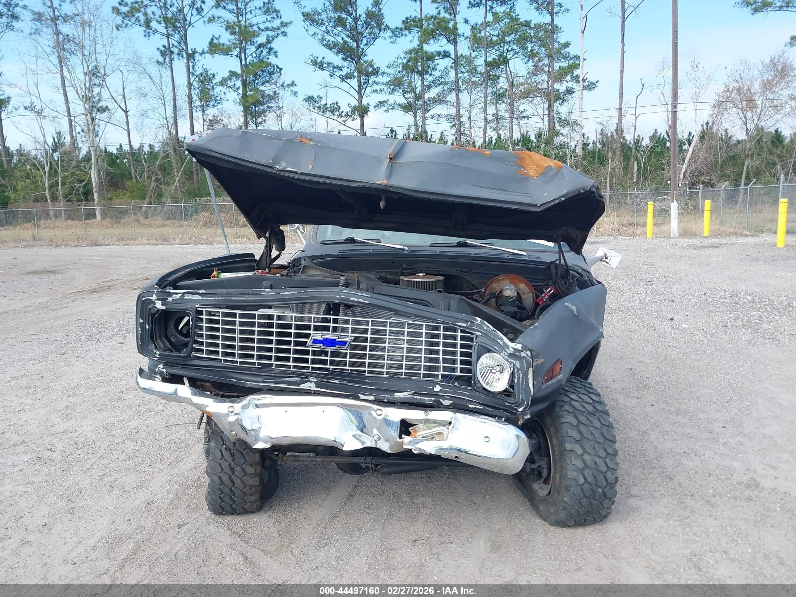 1971 Chevrolet C10   Черный vin: KE141F602760     