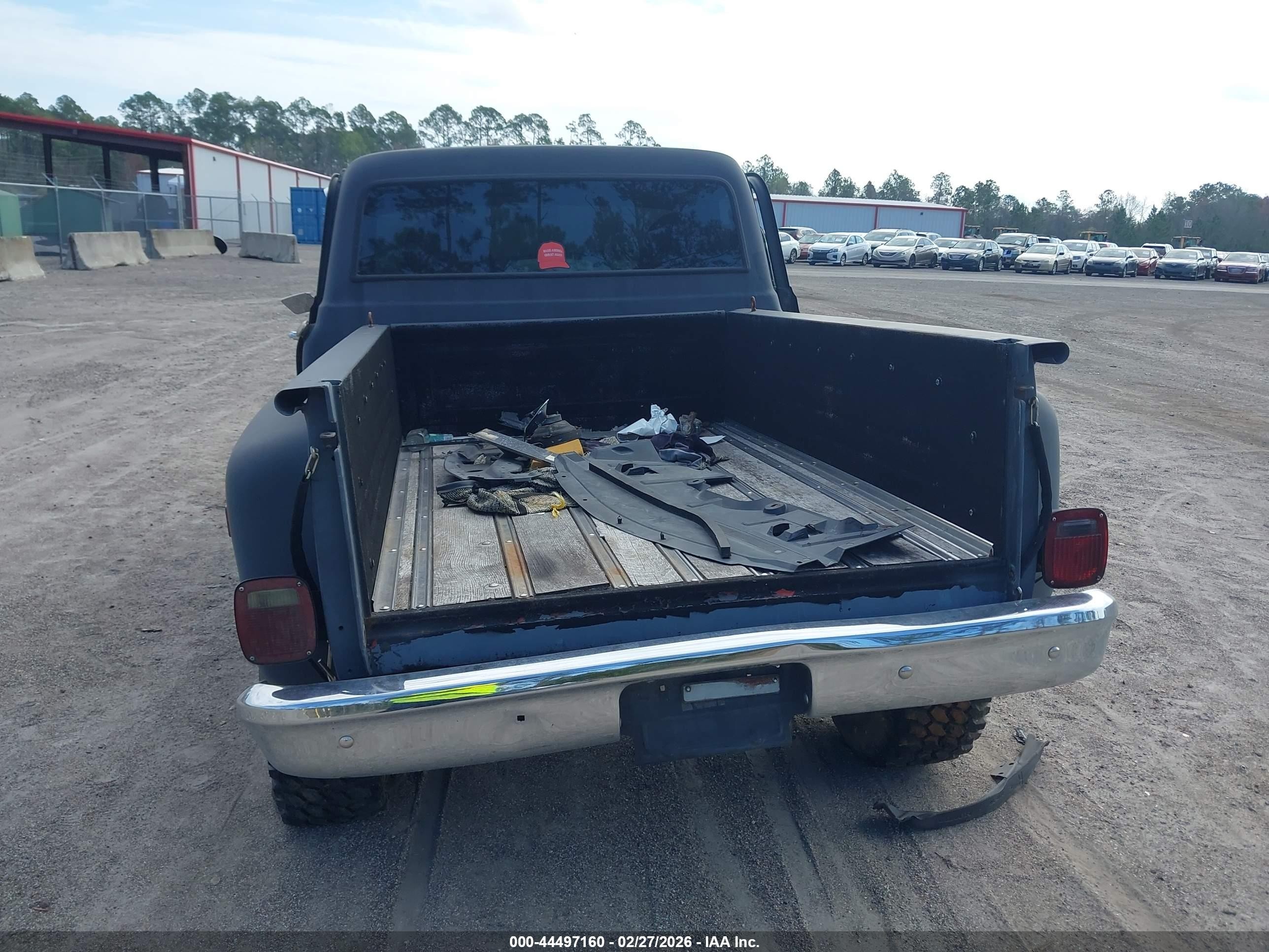 1971 Chevrolet C10   Черный vin: KE141F602760     