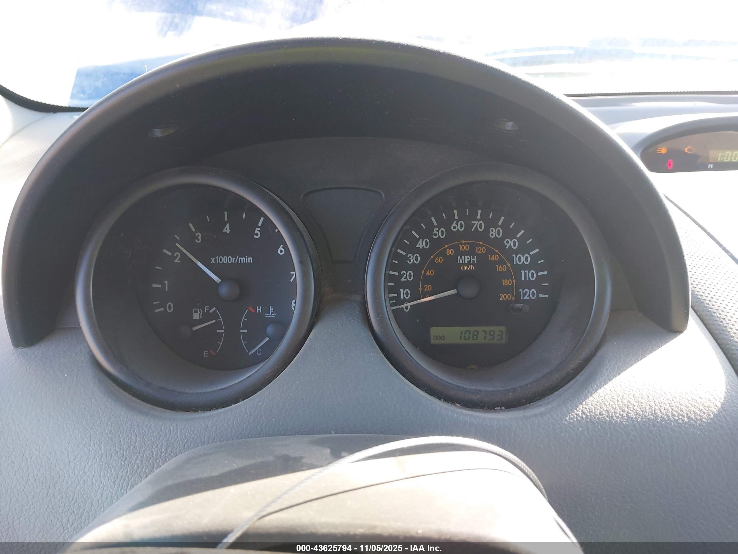 2005 Chevrolet Aveo Ls Blue vin: KL1TD52625B381532