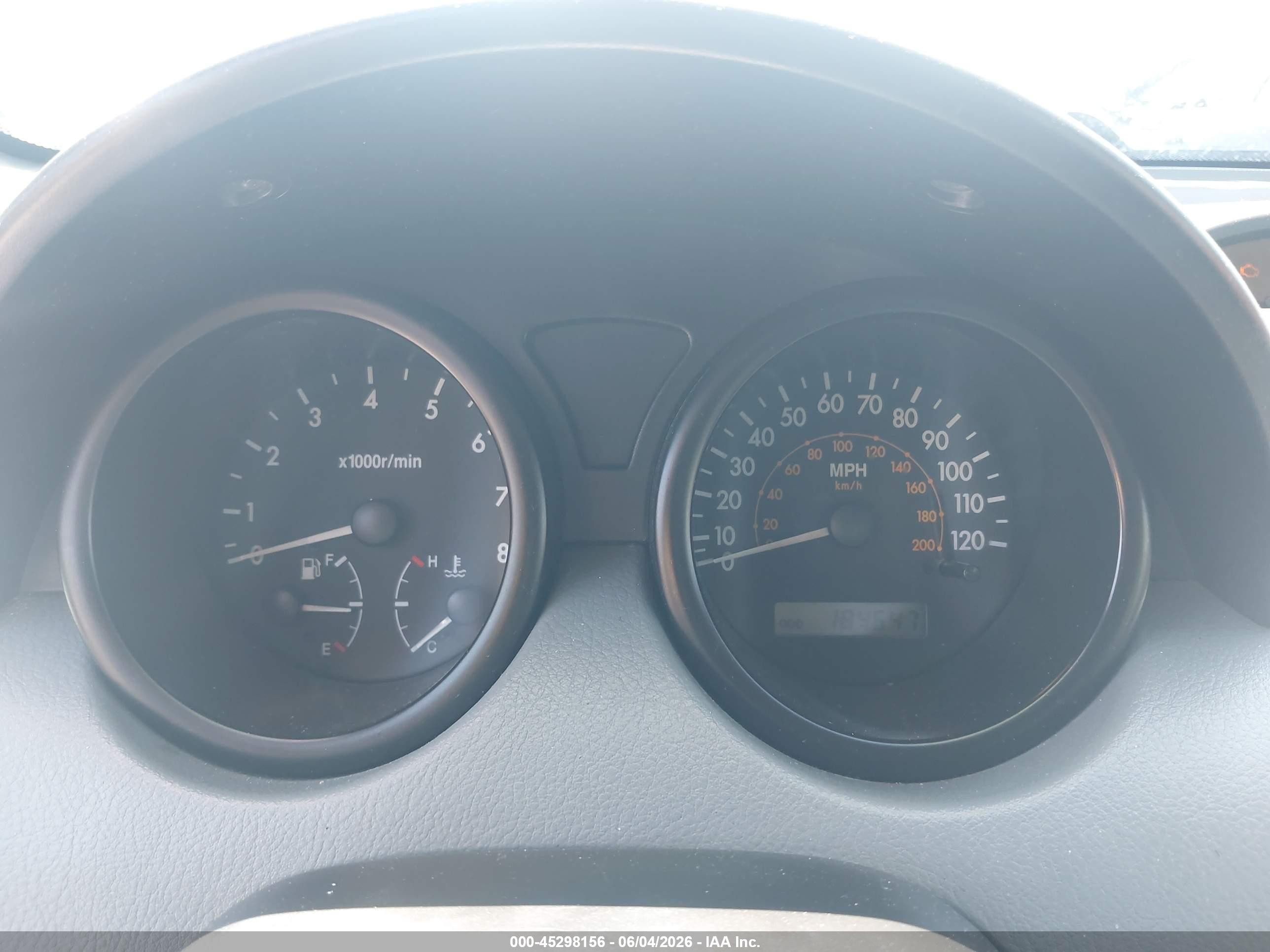 2005 Chevrolet Aveo Ls Blue vin: KL1TD52685B371054