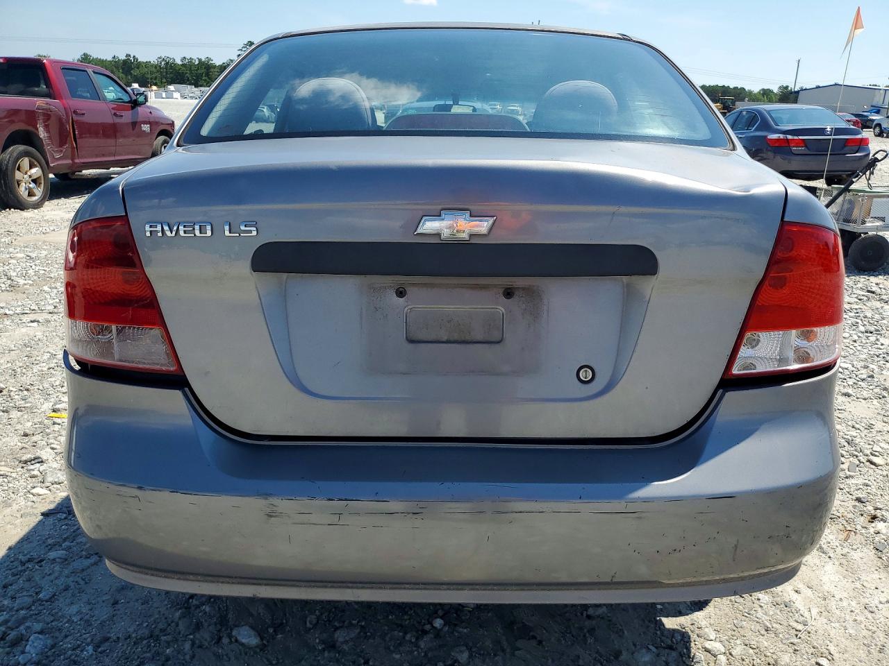 2006 Chevrolet Aveo Base/ls Gray vin: KL1TD56626B642881