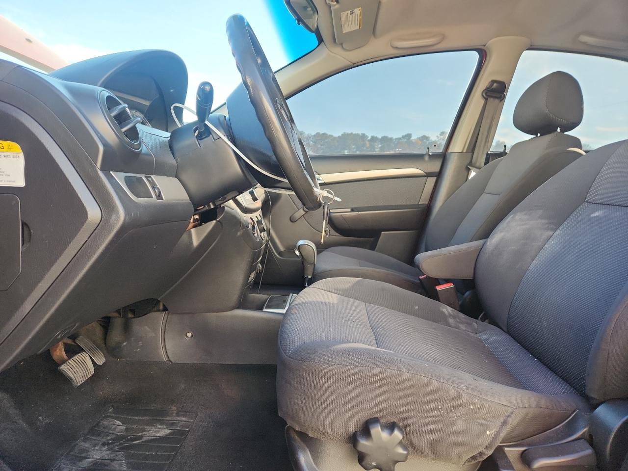 2008 Chevrolet Aveo Base Красный vin: KL1TD56628B089412