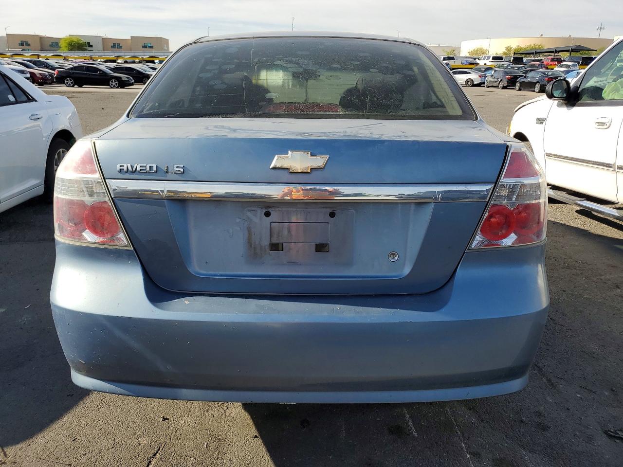 2007 Chevrolet Aveo Base Синий vin: KL1TD56657B040042