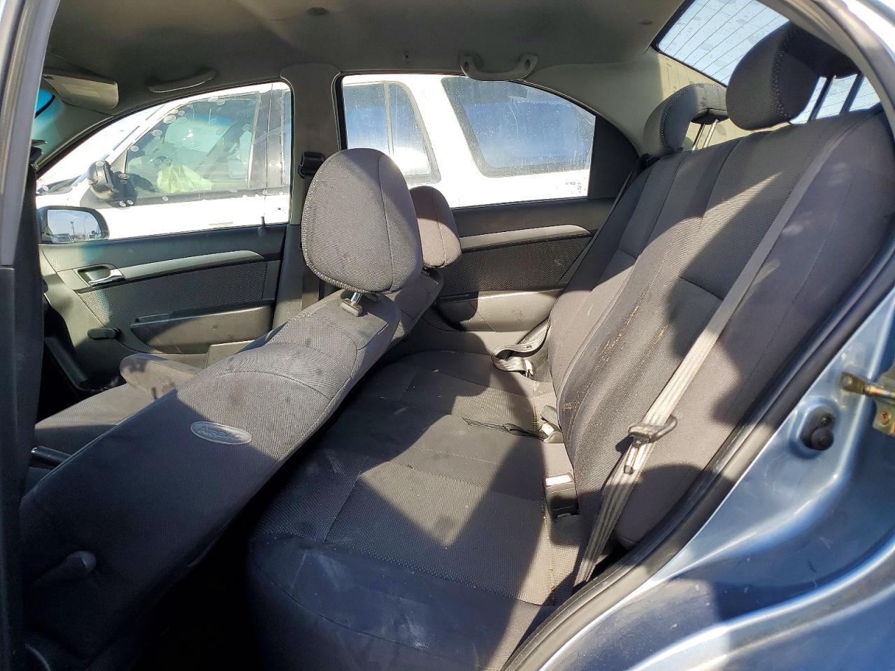 2007 Chevrolet Aveo Base Синий vin: KL1TD56657B040042
