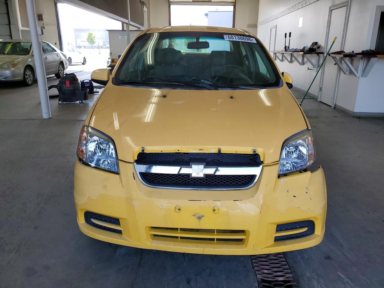 2008 Chevrolet Aveo 4d Ls Yellow vin: KL1TD56658B043072