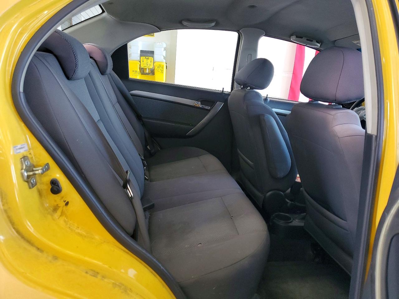 2008 Chevrolet Aveo 4d Ls Yellow vin: KL1TD56658B043072