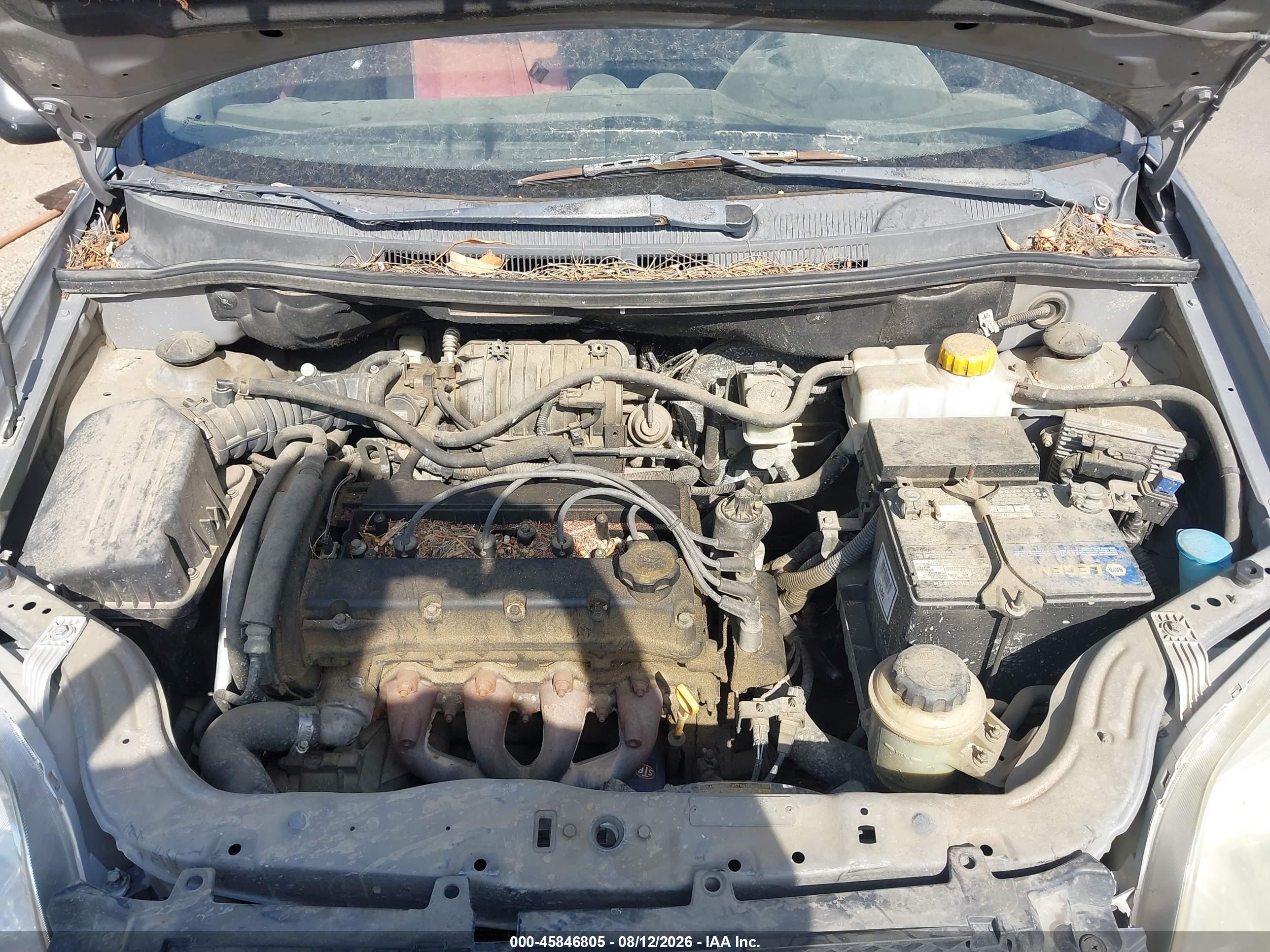 2007 Chevrolet Aveo Ls Silver vin: KL1TD56687B058034