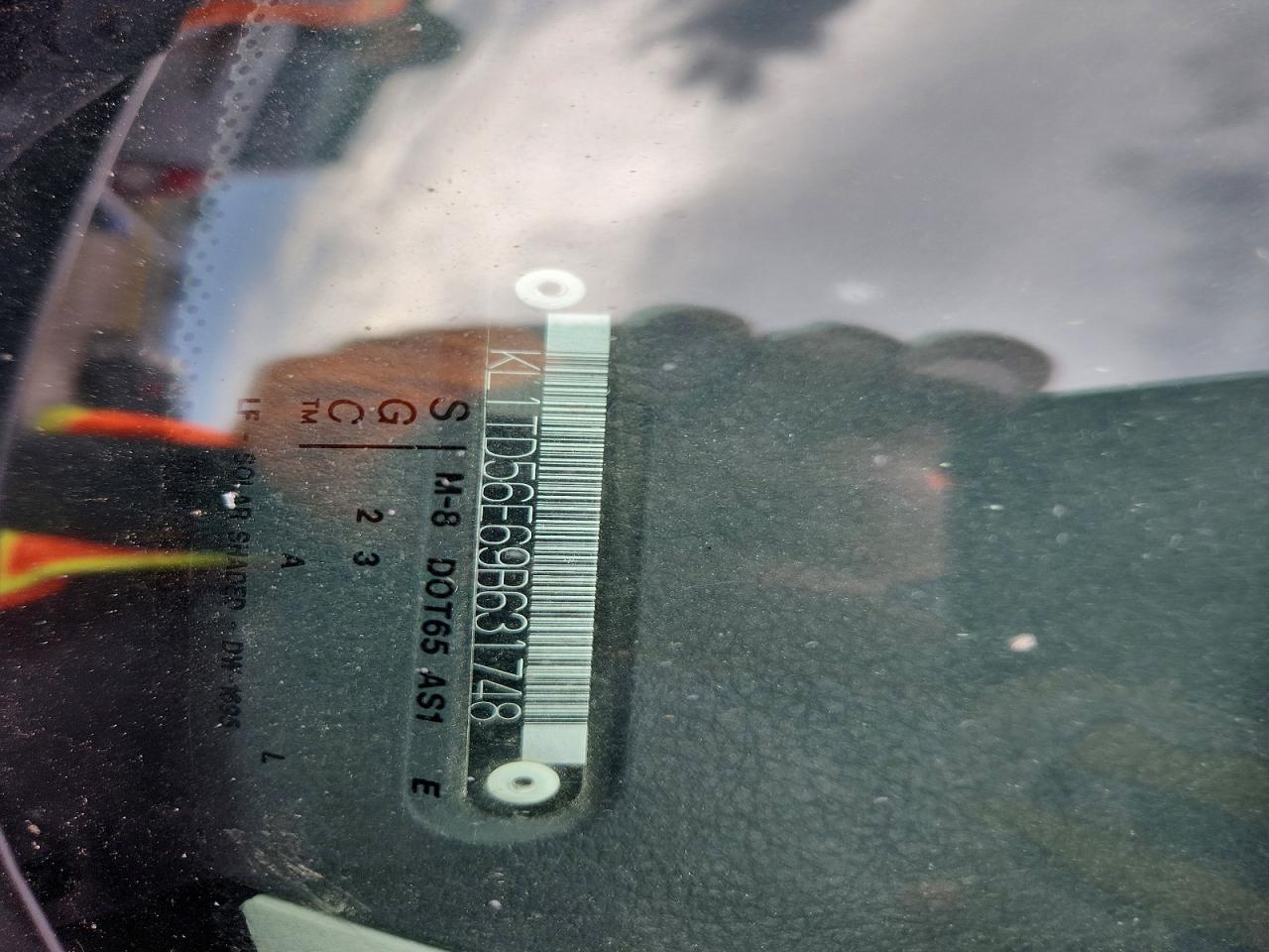 2009 Chevrolet Aveo Ls Серый vin: KL1TD56E69B631748