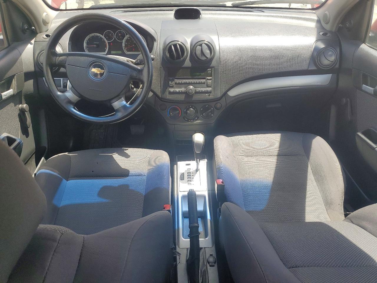 2009 Chevrolet Aveo Ls Red vin: KL1TD56EX9B605511