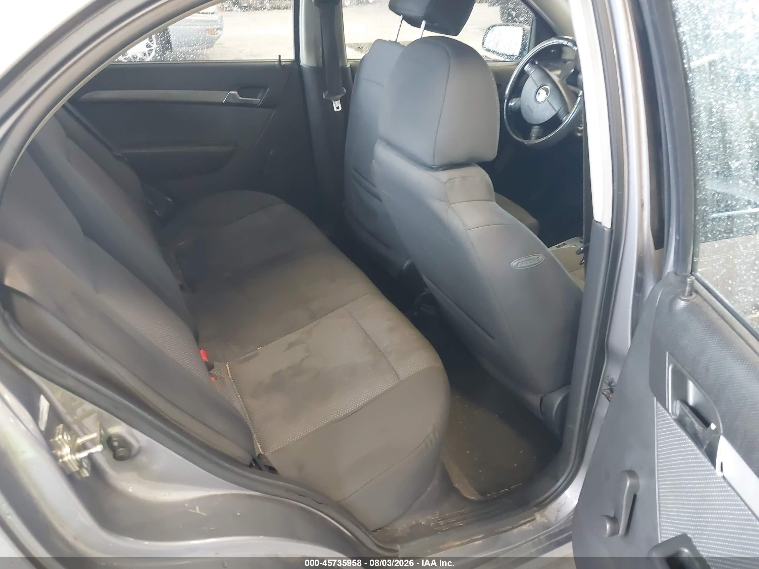 2010 Chevrolet Aveo Lt Gray vin: KL1TD5DE0AB083771