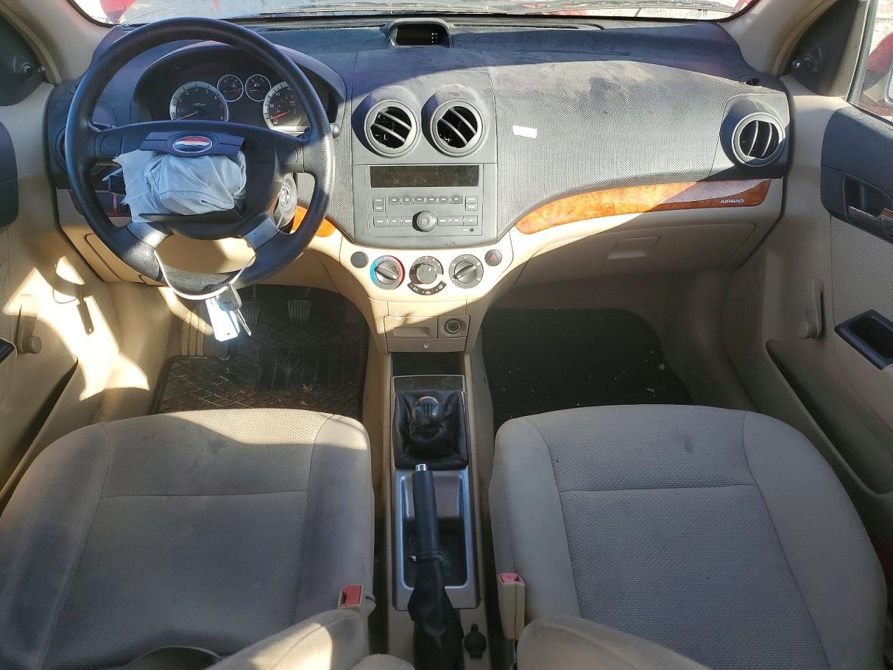 2011 Chevrolet Aveo Ls Red vin: KL1TD5DE2BB189673