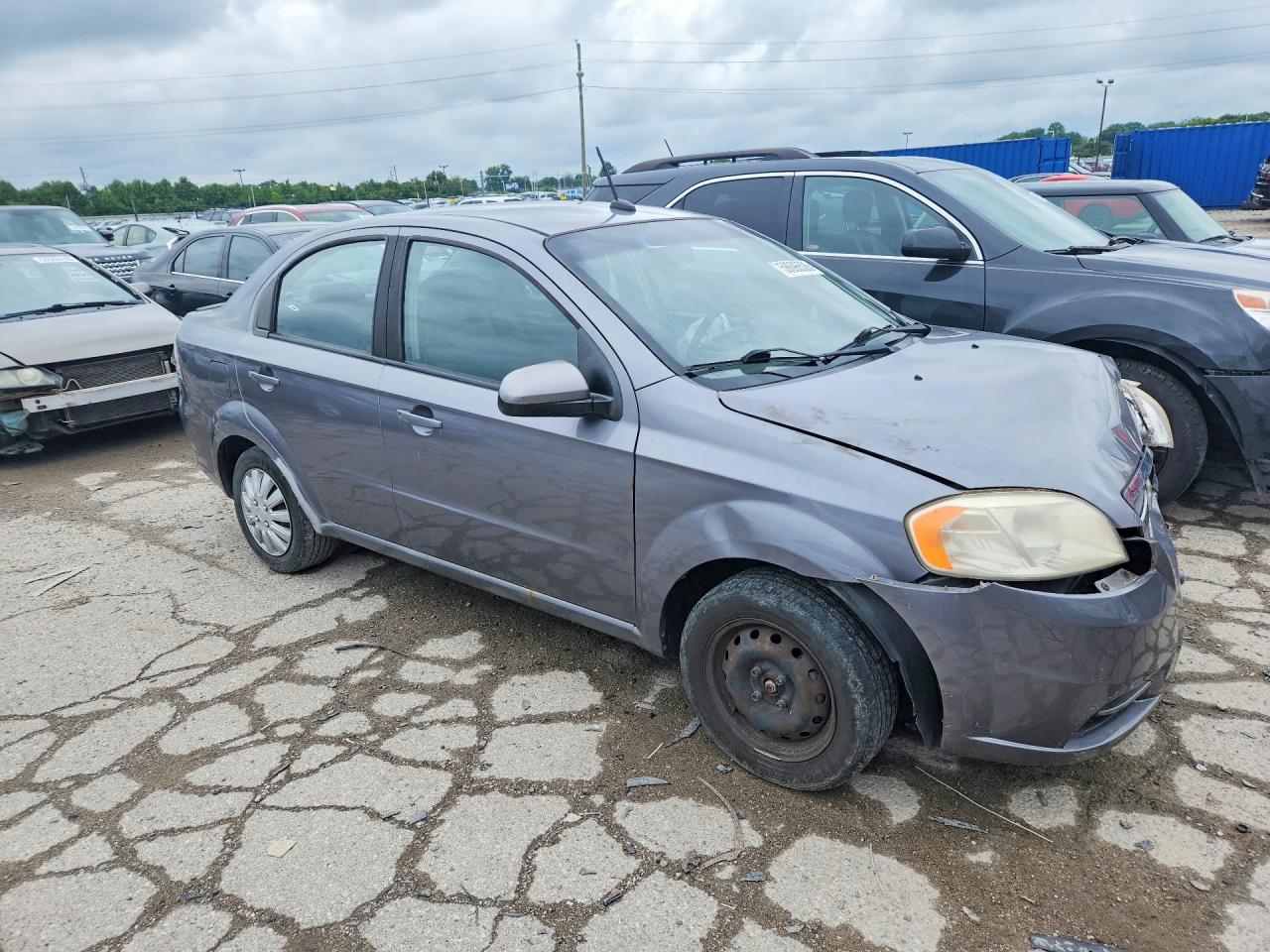 2011 Chevrolet Aveo Ls Gray vin: KL1TD5DE4BB200124