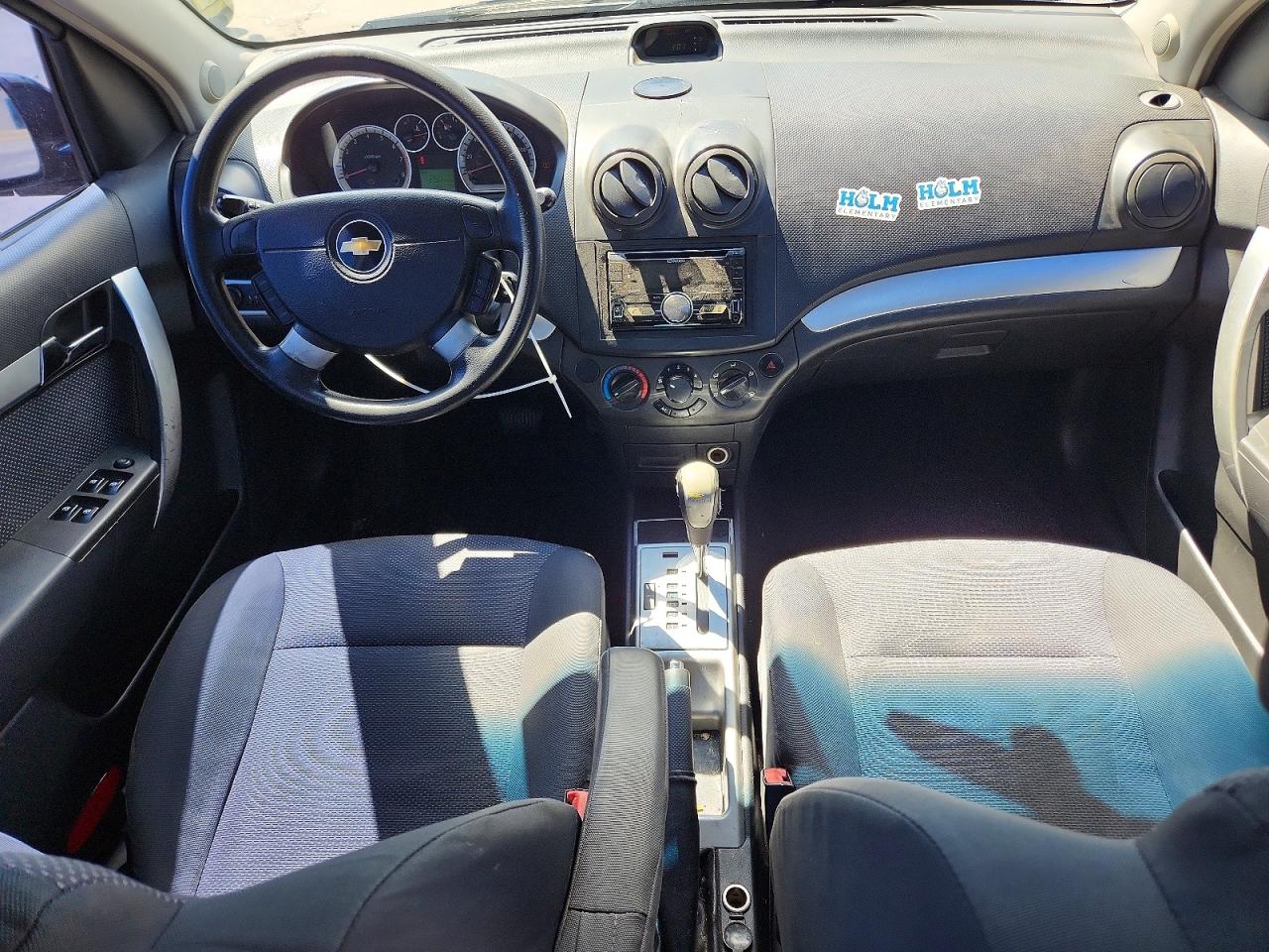 2011 Chevrolet Aveo Ls Black vin: KL1TD5DE4BB203895