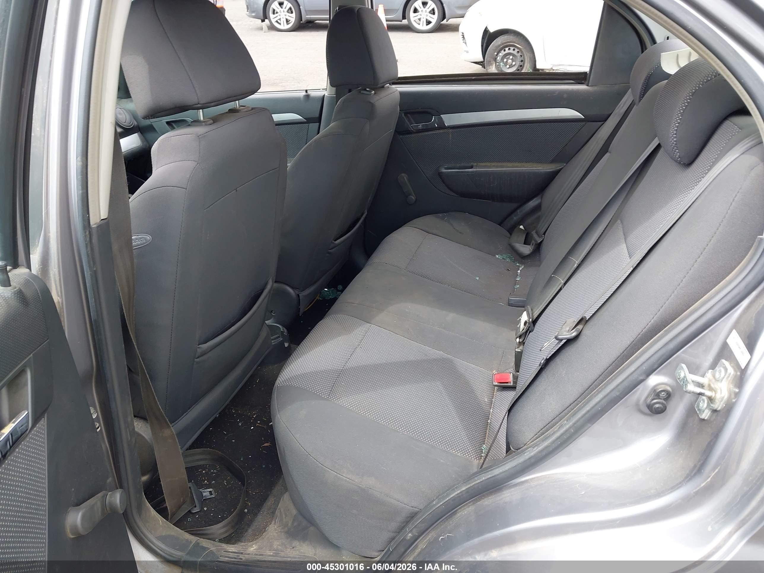 2010 Chevrolet Aveo Lt Gray vin: KL1TD5DE6AB133928