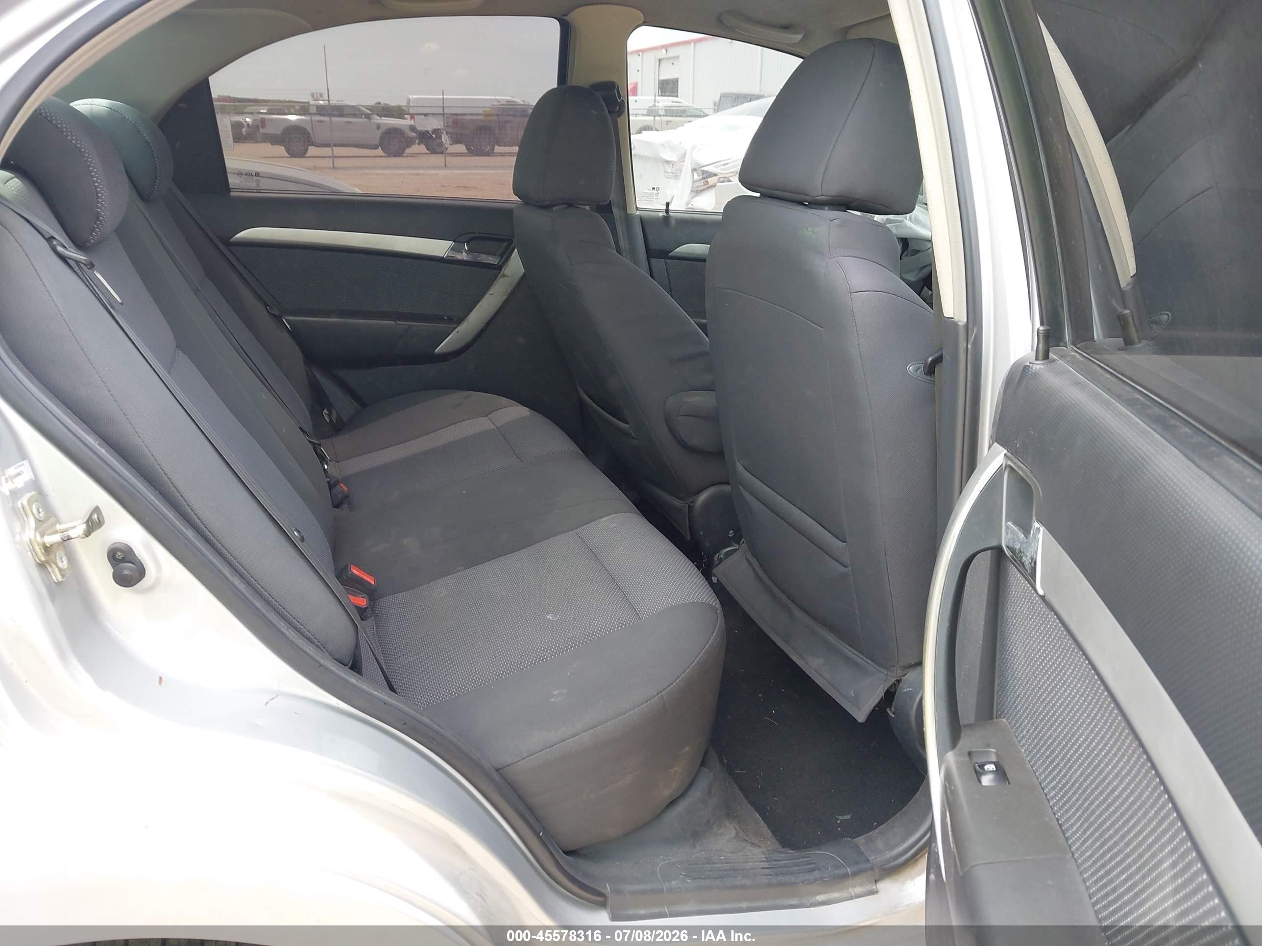 2010 Chevrolet Aveo Lt Gray vin: KL1TD5DE8AB098275