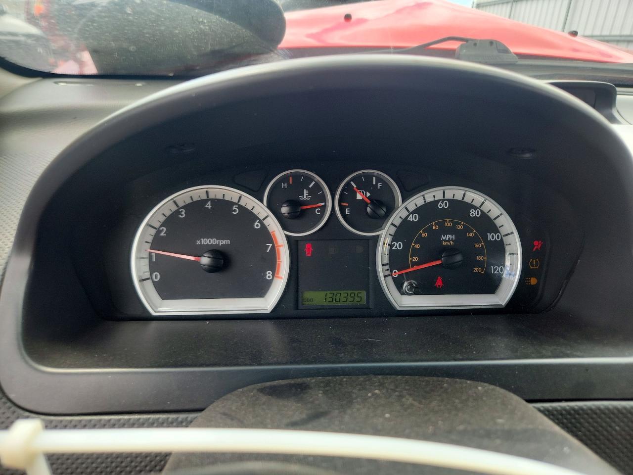 2010 Chevrolet Aveo Ls Red vin: KL1TD5DE9AB104908