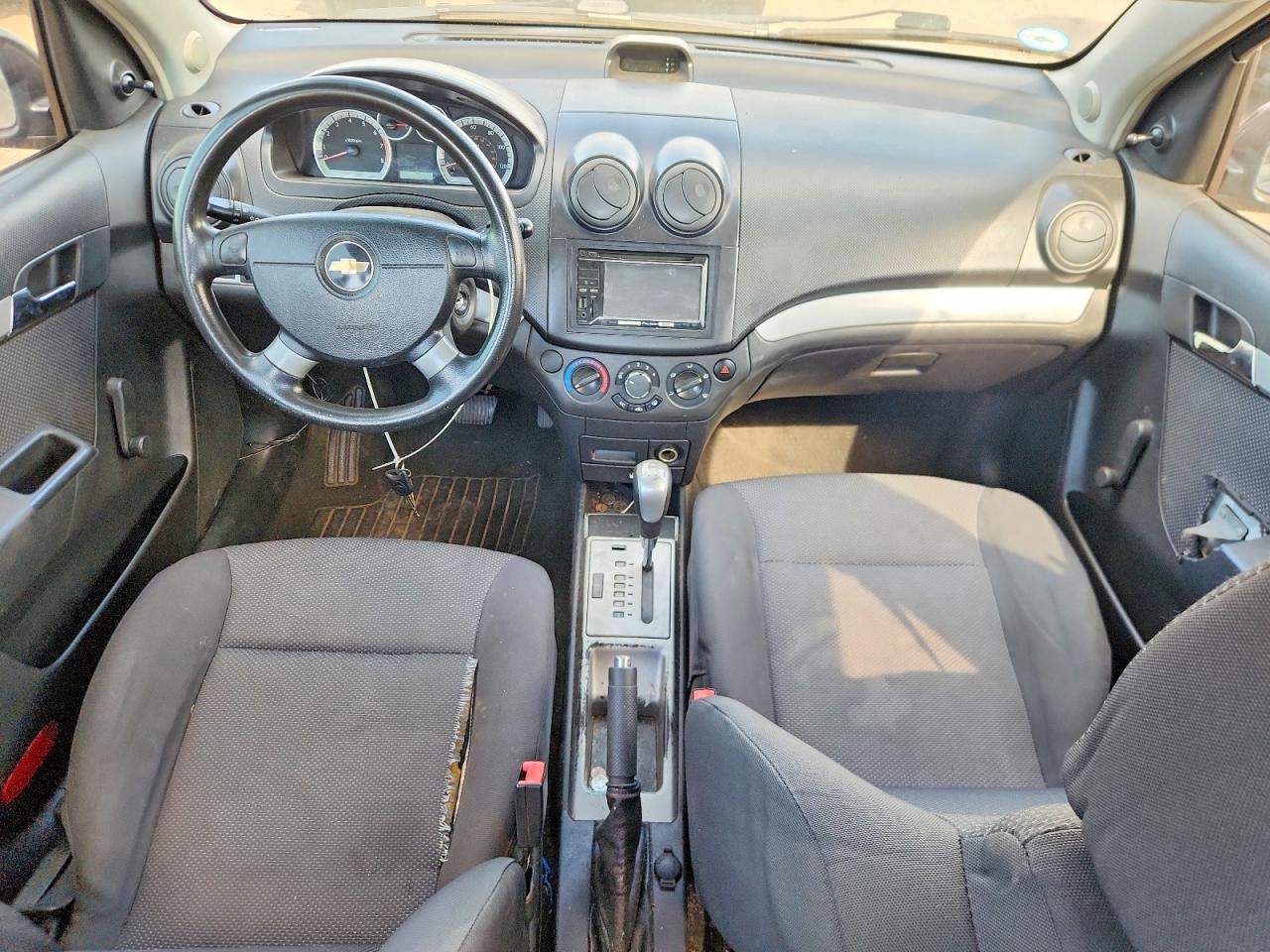 2010 Chevrolet Aveo Ls Black vin: KL1TD5DEXAB073197
