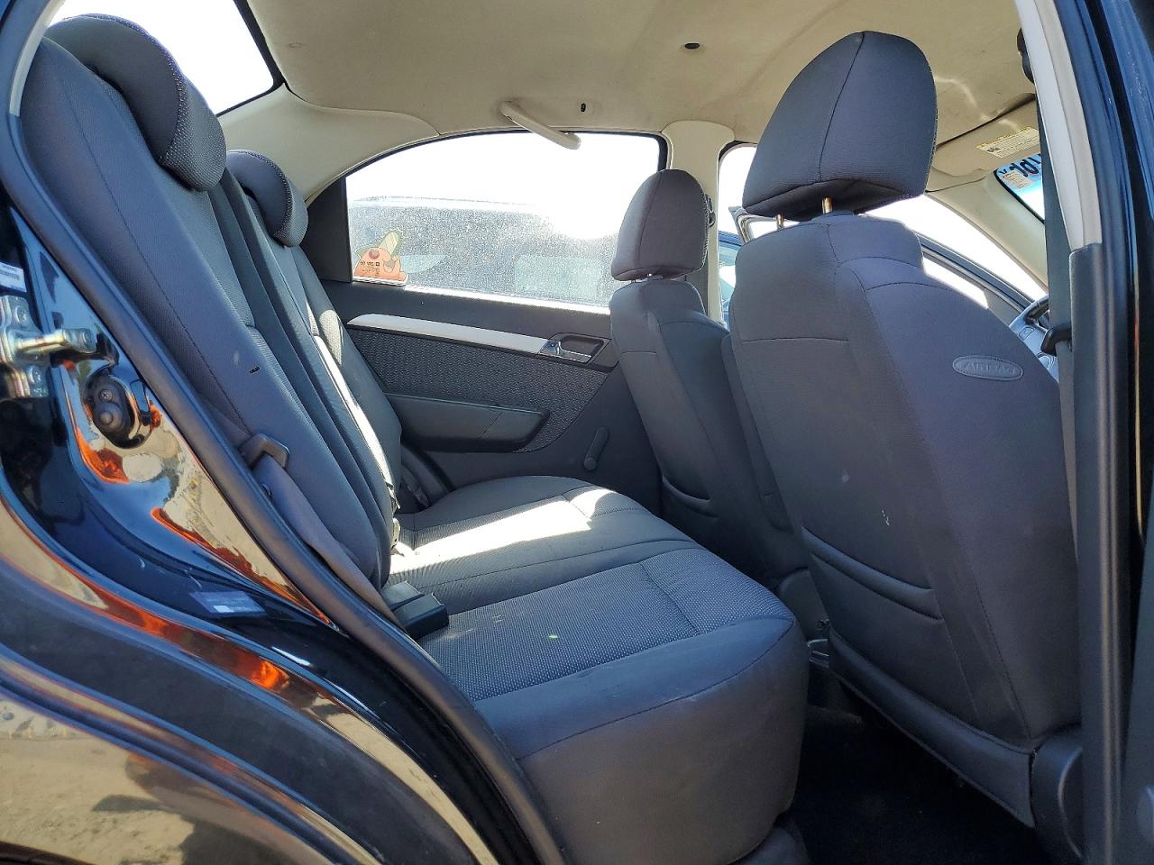 2011 Chevrolet Aveo Ls Черный vin: KL1TD5DEXBB193700