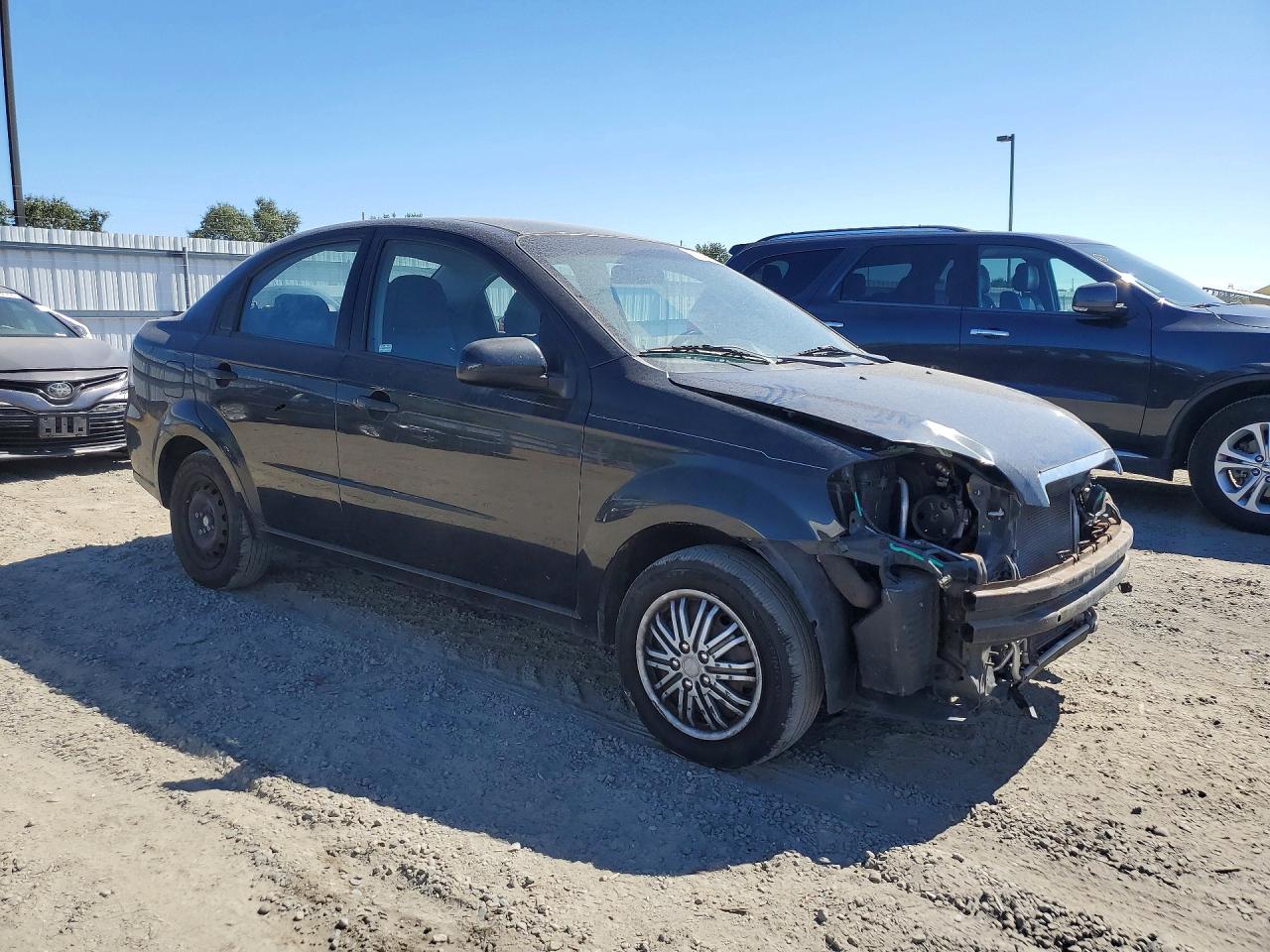 2011 Chevrolet Aveo Ls Черный vin: KL1TD5DEXBB193700