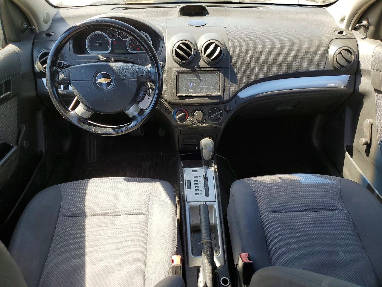 2011 Chevrolet Aveo Ls Черный vin: KL1TD5DEXBB193700