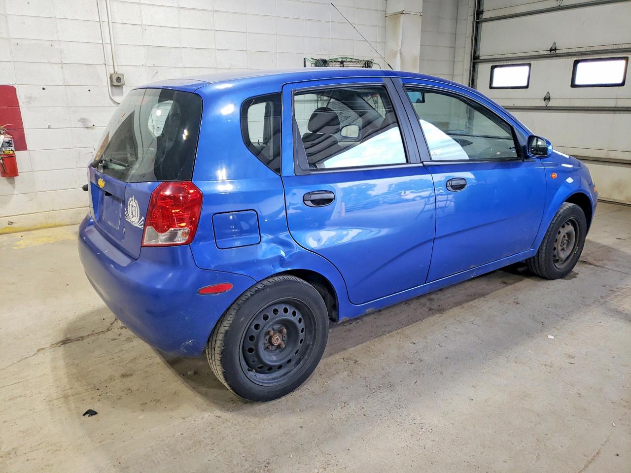 2004 Chevrolet Aveo Blue vin: KL1TD62614B201509