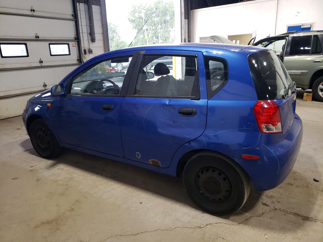 2004 Chevrolet Aveo Blue vin: KL1TD62614B201509