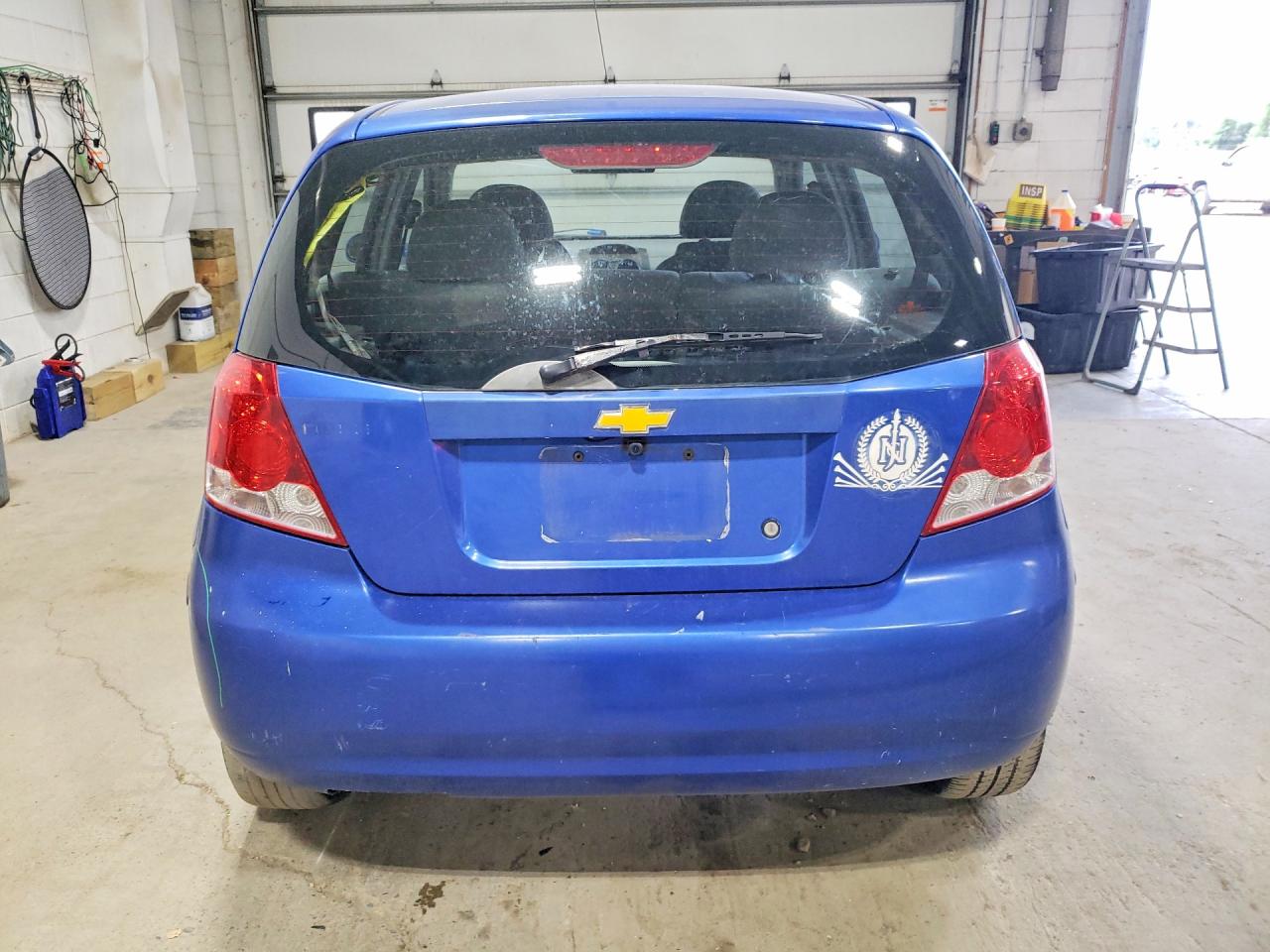 2004 Chevrolet Aveo Blue vin: KL1TD62614B201509