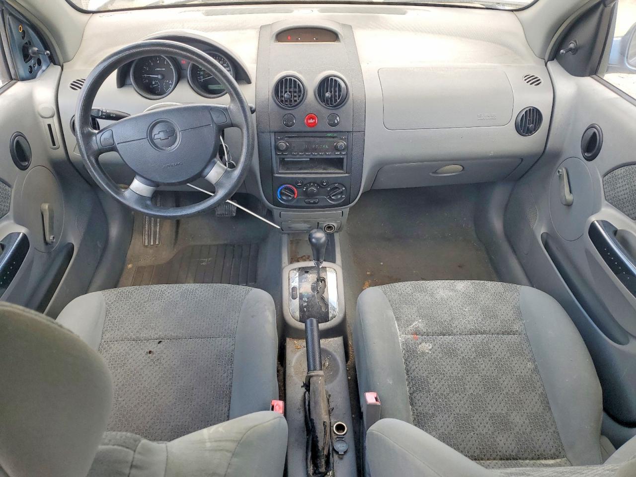 2004 Chevrolet Aveo Blue vin: KL1TD62644B253832