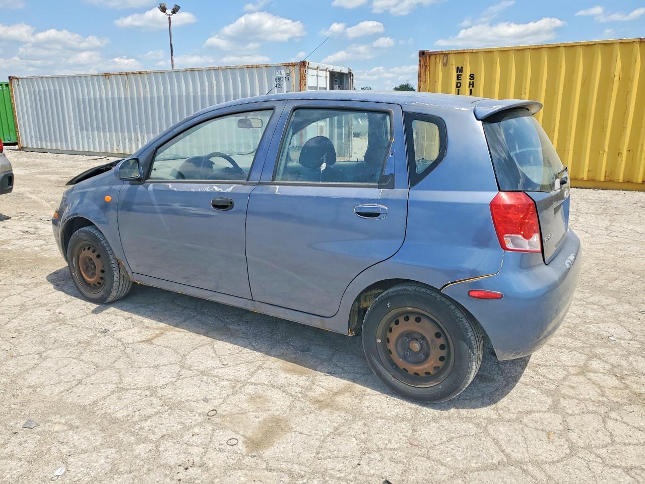 2004 Chevrolet Aveo Blue vin: KL1TD62644B253832