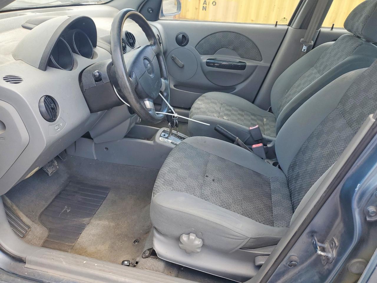 2004 Chevrolet Aveo Blue vin: KL1TD62644B253832