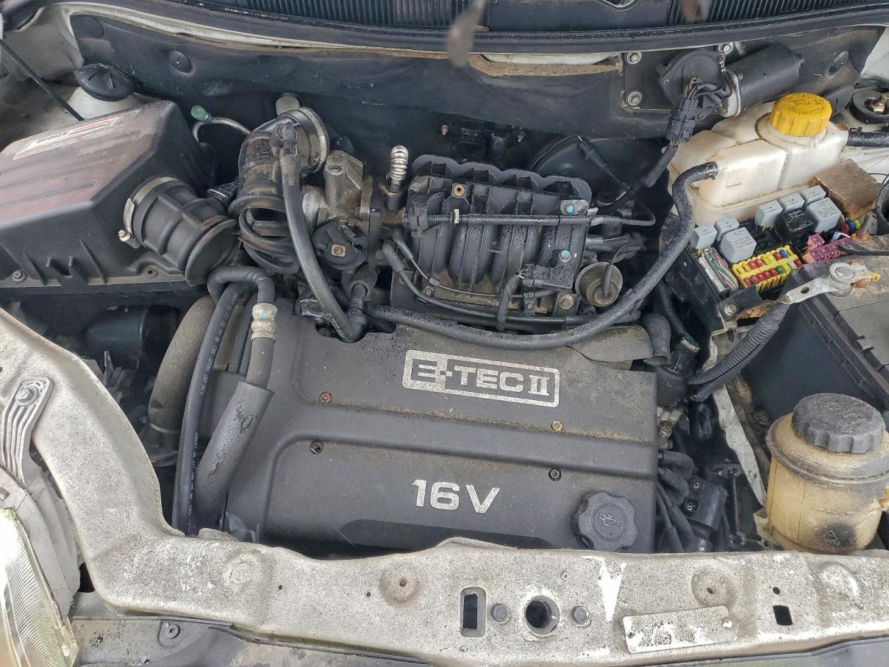 2004 Chevrolet Aveo Silver vin: KL1TD62694B256628