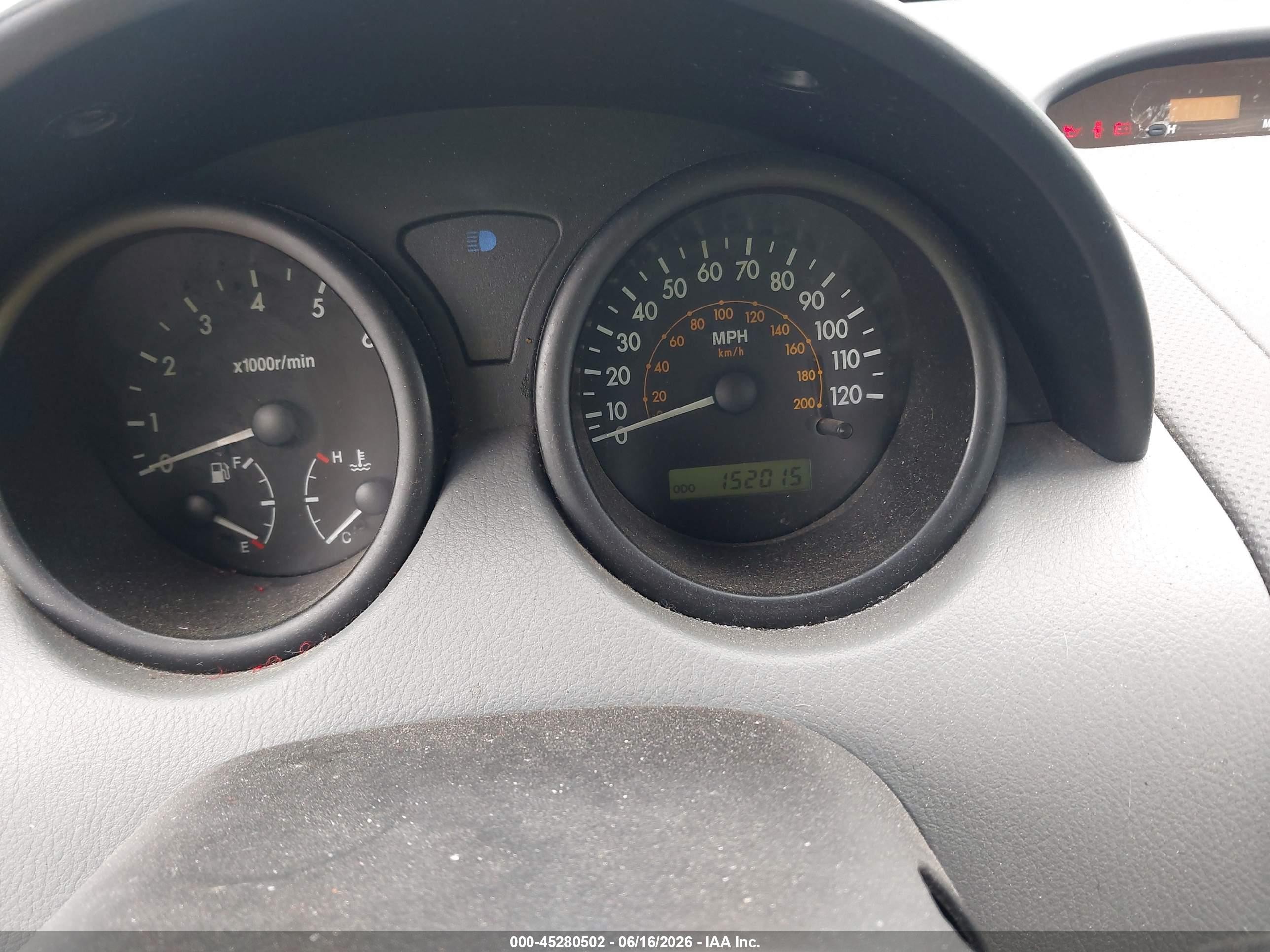 2004 Chevrolet Aveo Blue vin: KL1TD626X4B230684