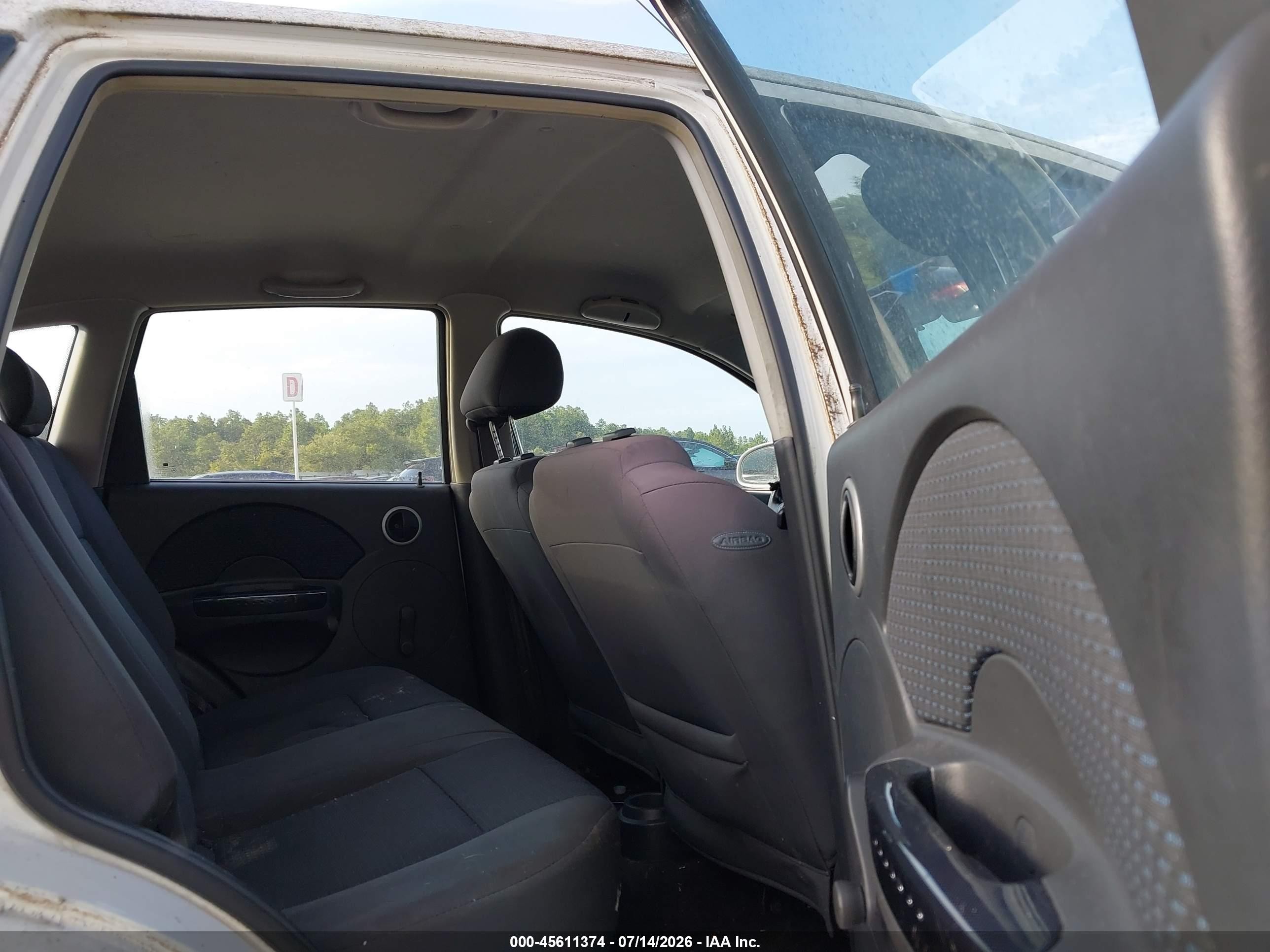 2008 Chevrolet Aveo Svm Белый vin: KL1TD66608B066832