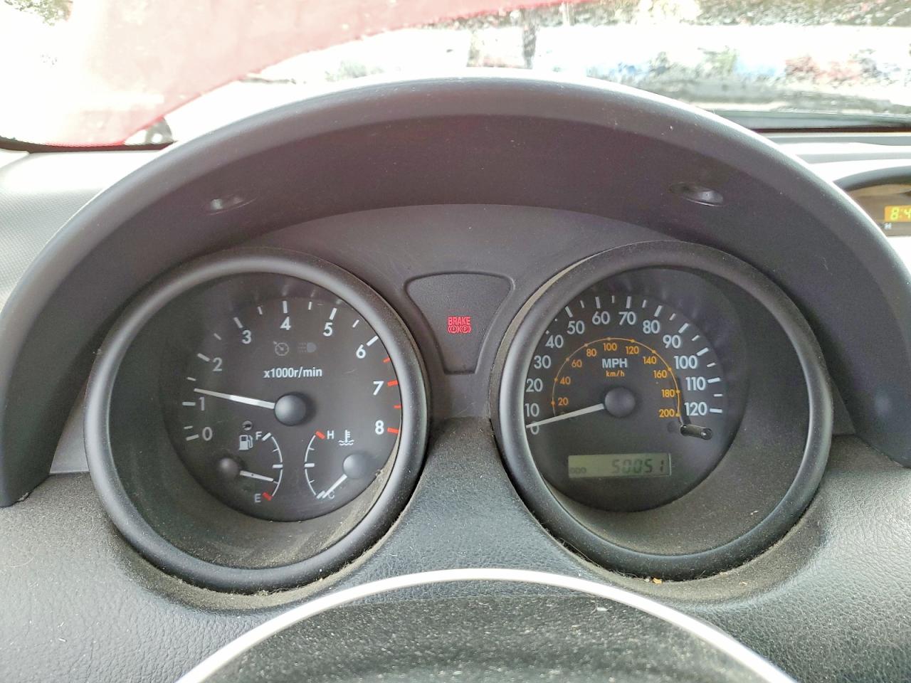 2007 Chevrolet Aveo Base Red vin: KL1TD66627B794263