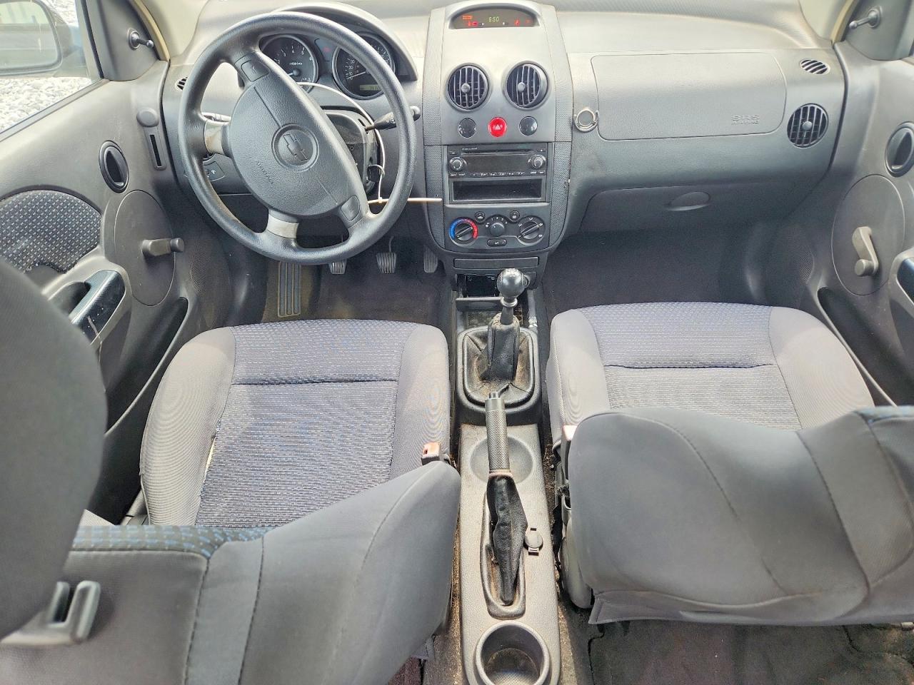 2006 Chevrolet Aveo Base Черный vin: KL1TD66636B620541