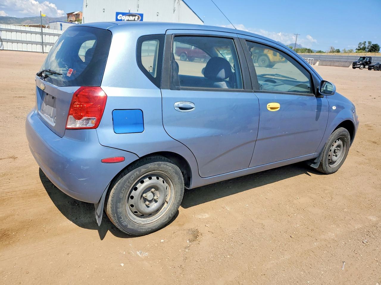 2006 Chevrolet Aveo Blue vin: KL1TD66646B651717