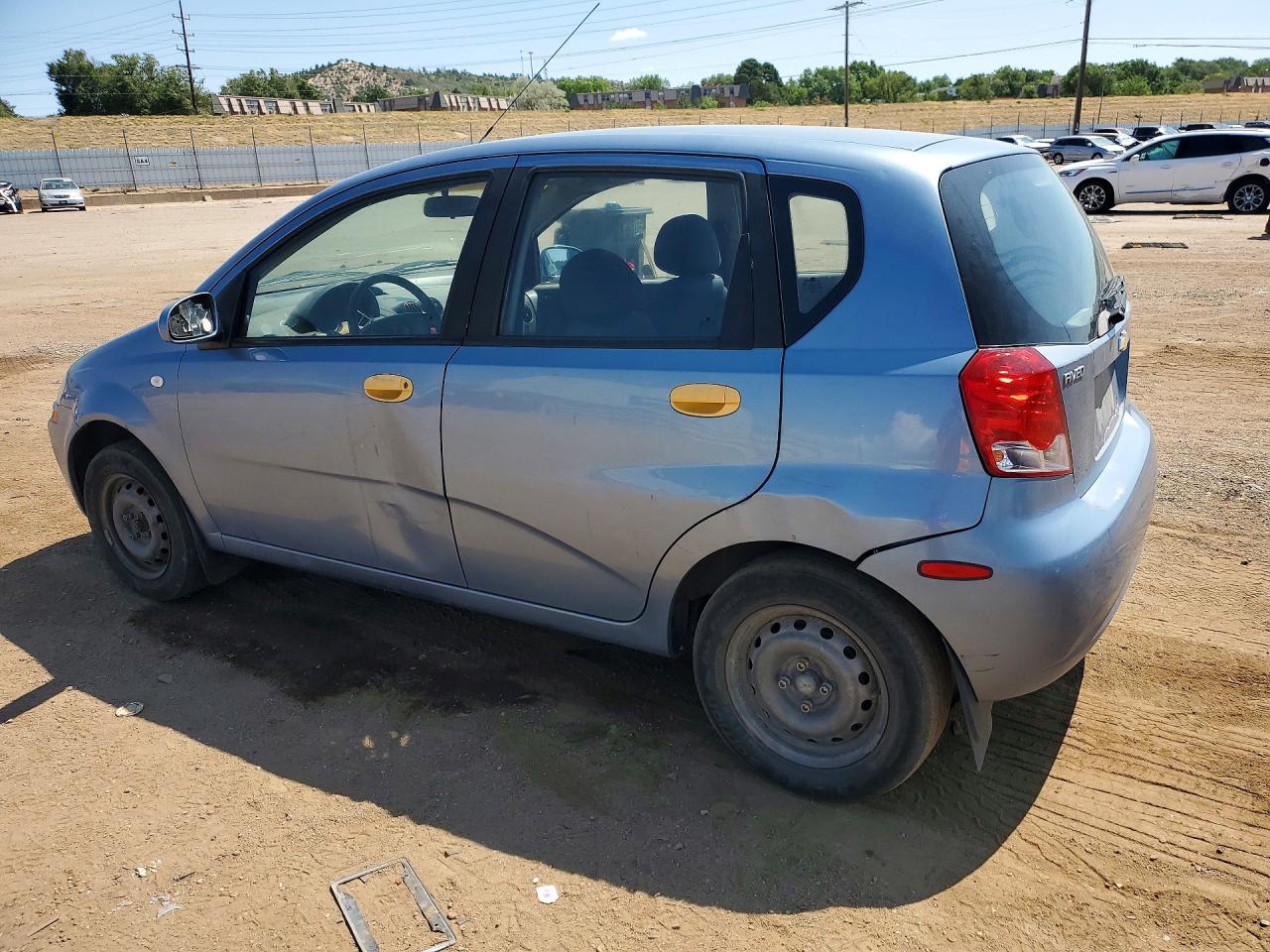 2006 Chevrolet Aveo Blue vin: KL1TD66646B651717